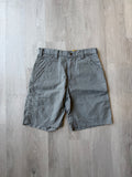 Carhartt Canvas Grey Utility Shorts