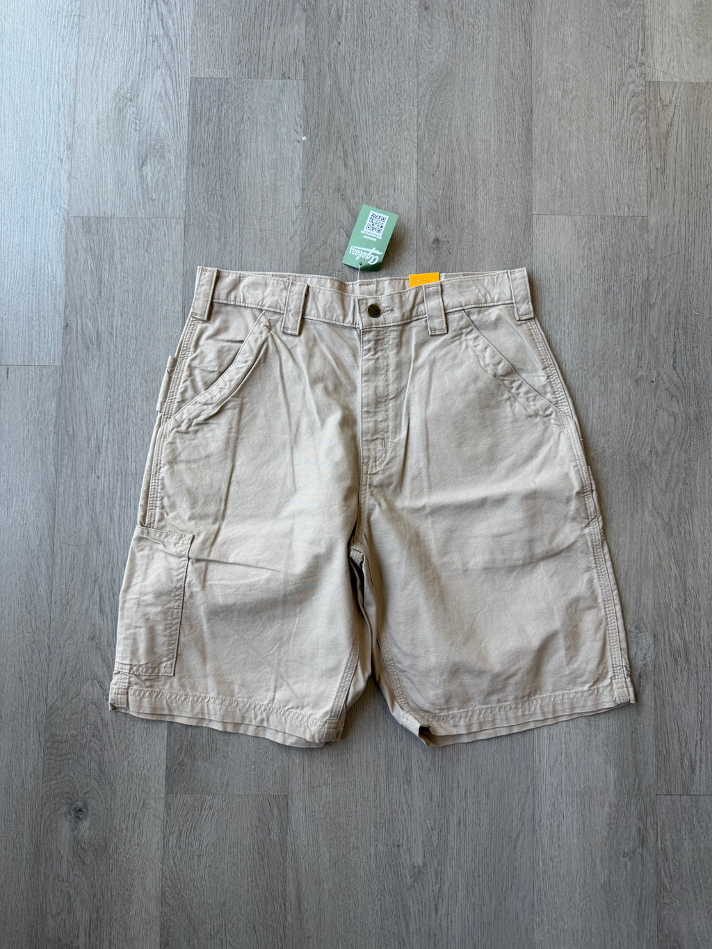 Carhartt Canvas Utility Khaki Shorts