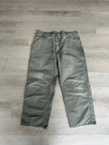 Olive Carhartt Carpenter Pants