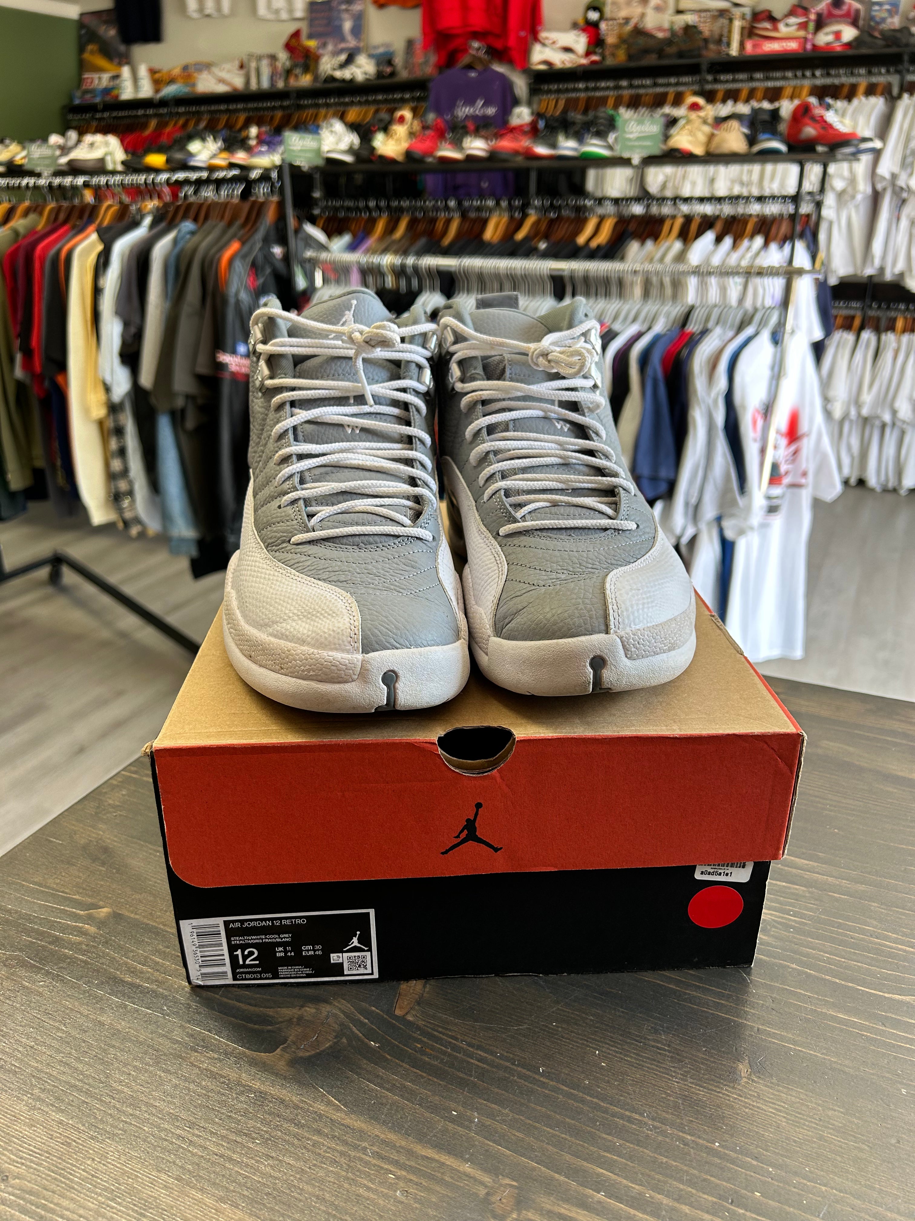 Pre-Owned Jordan 12 Retro Stealth