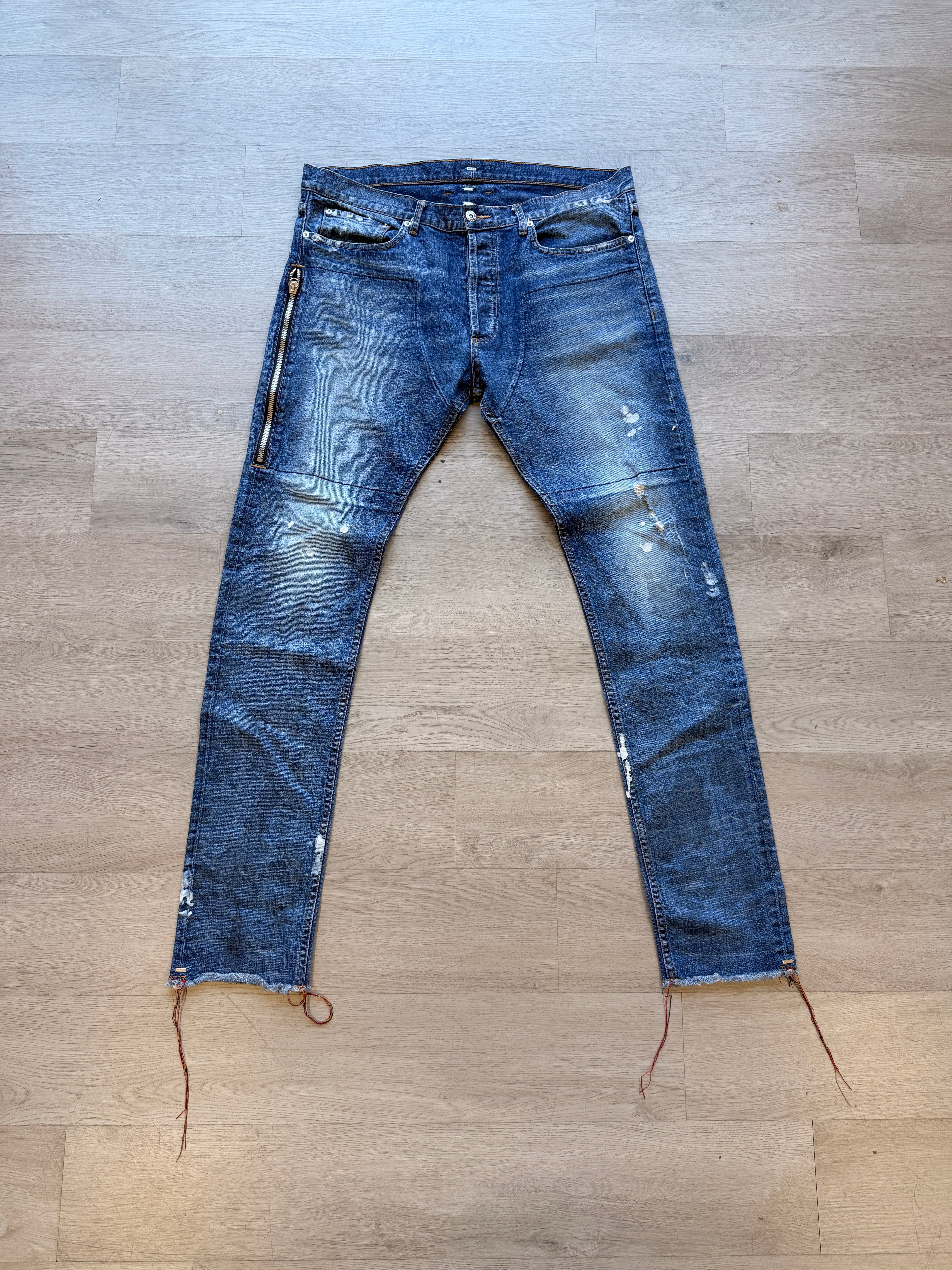 Pre-Owned Mr Completely Double Knee Denim Jeans