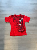 Y2K Red South Pole Tee