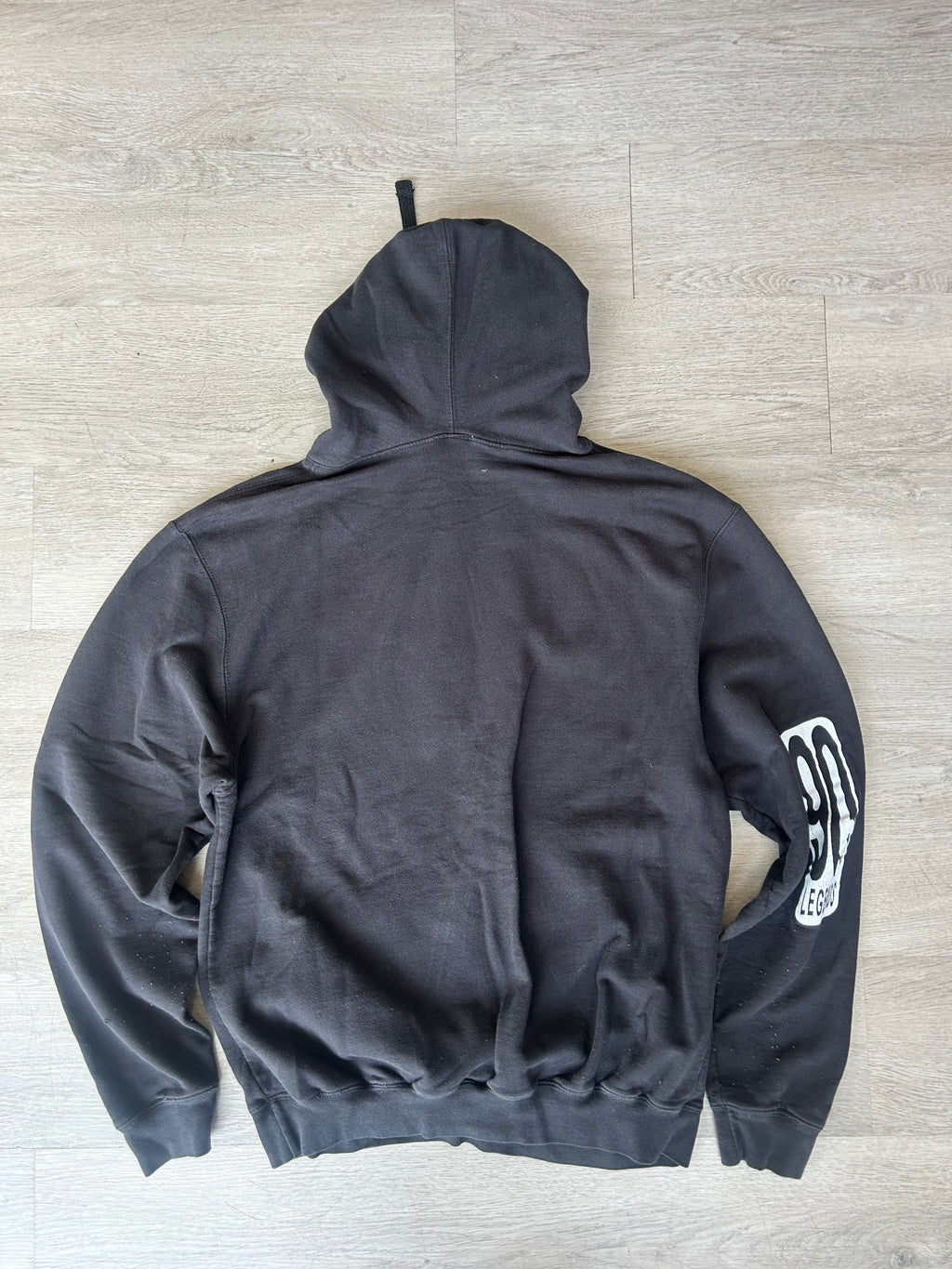 Vintage Black Cross Colours 90’s Legends Hoodie