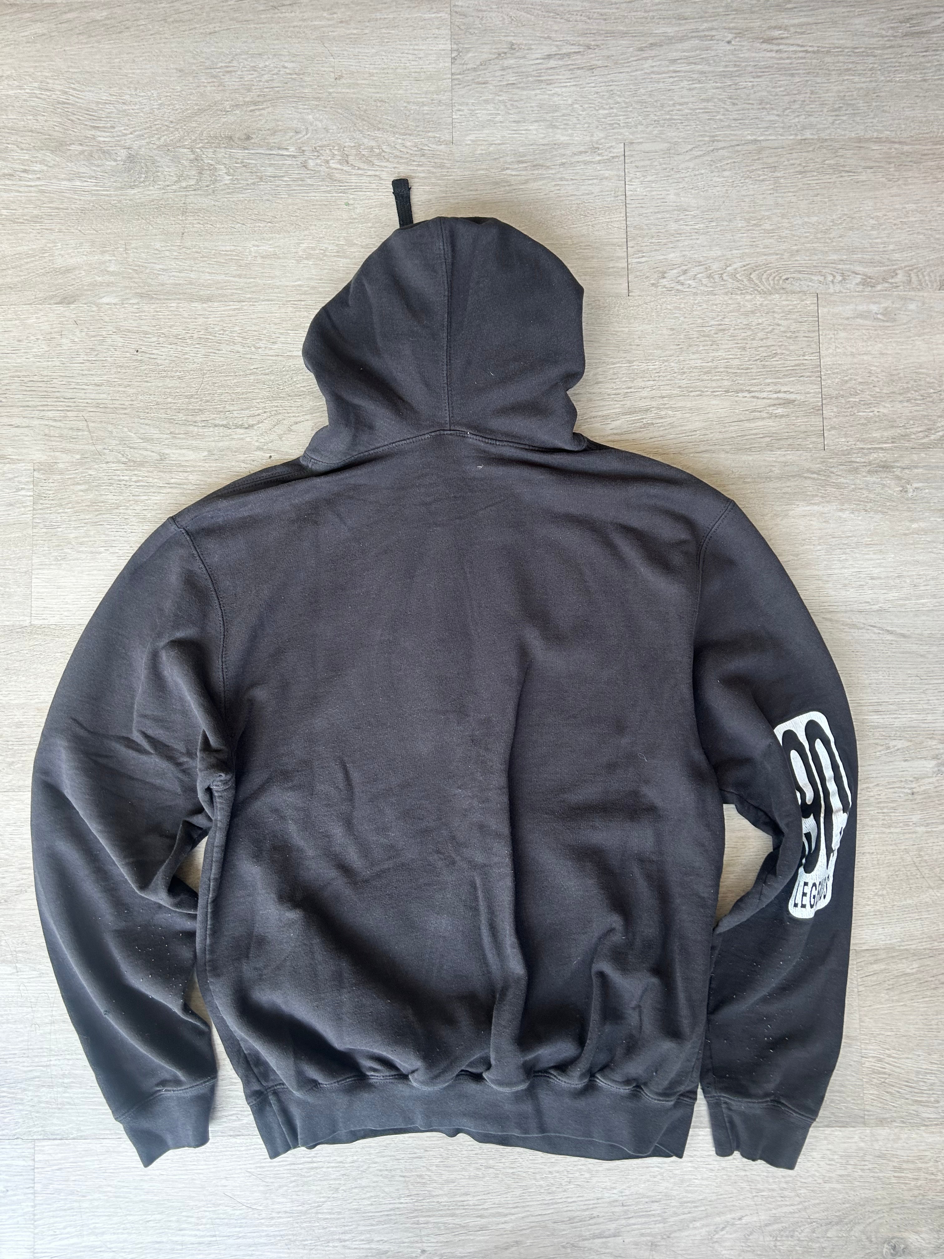 Vintage Black Cross Colours 90’s Legends Hoodie