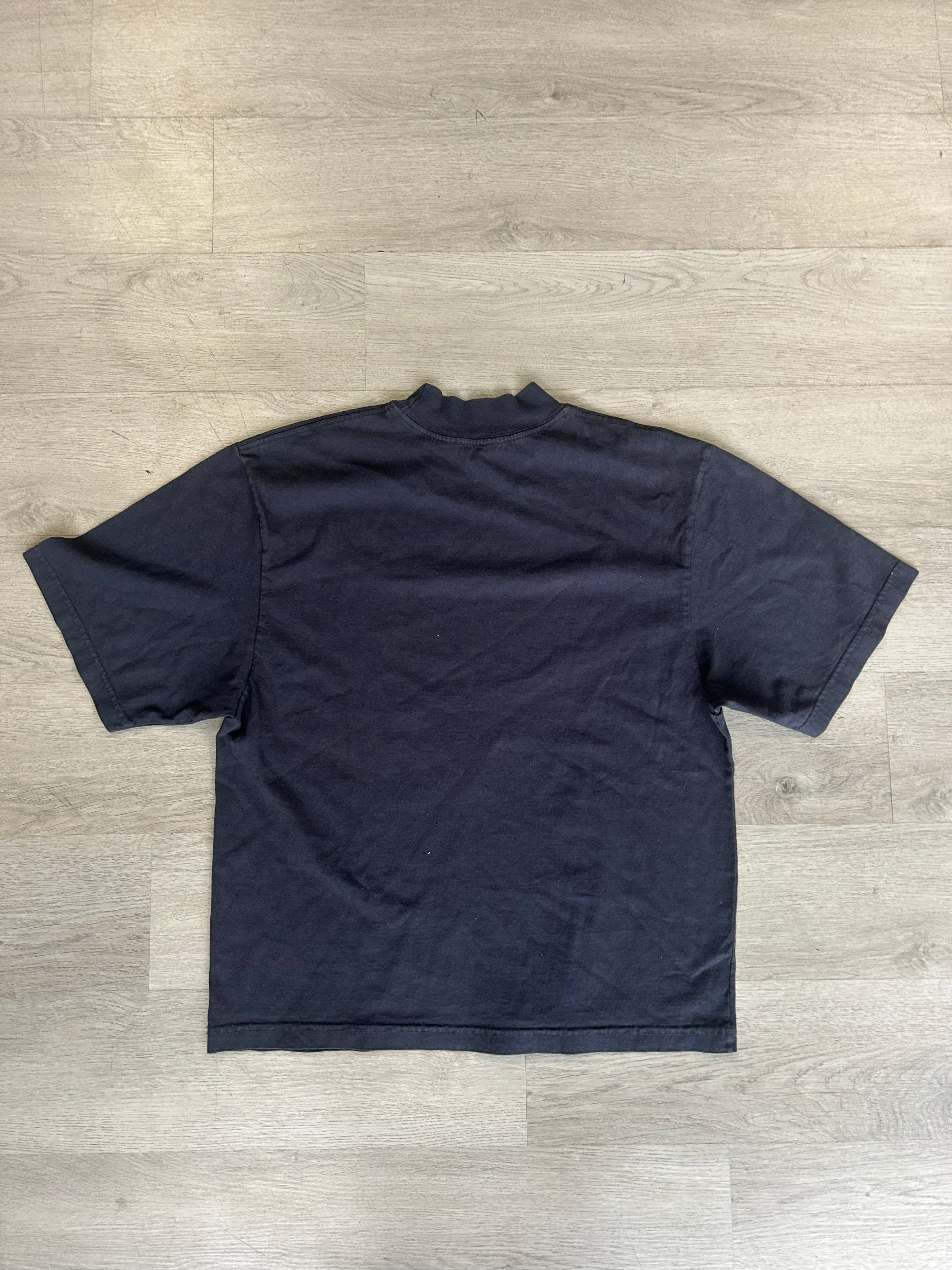 Navy Yeezy Kanye West Sunday Service Detroit Tee