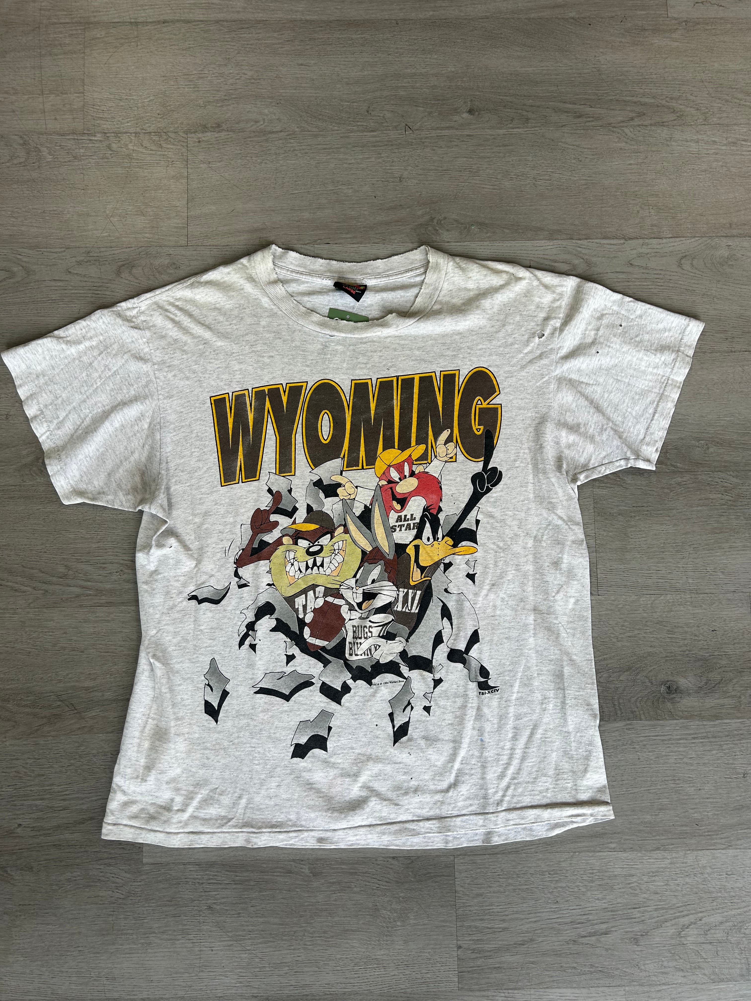 Vintage 90’s Looney Tunes Wyoming All Stars Tee