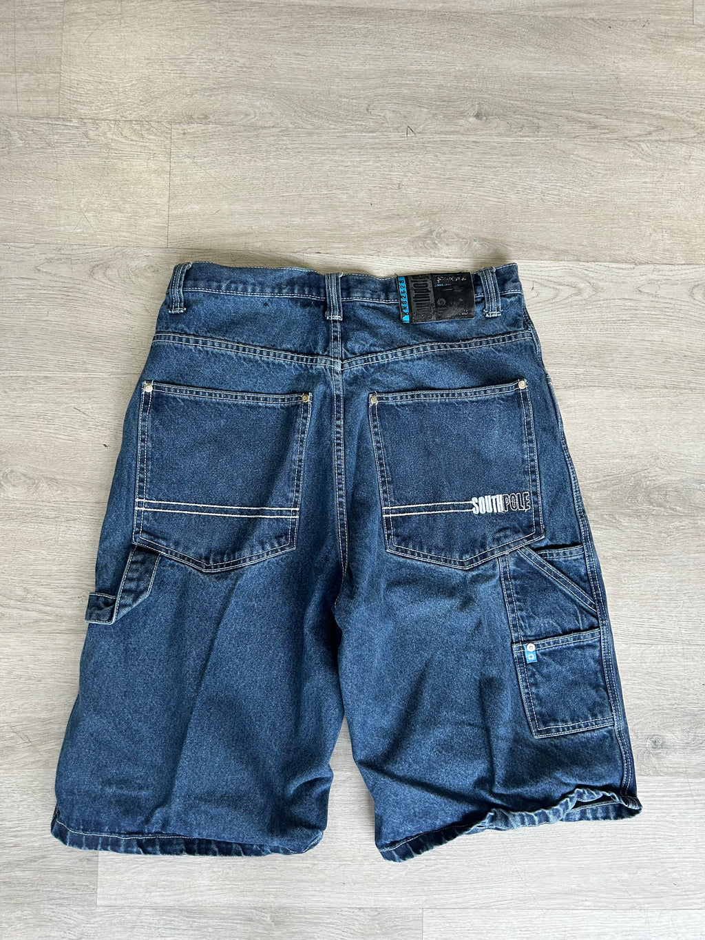 Y2K Southpole Baggy Dark Wash Denim Shorts