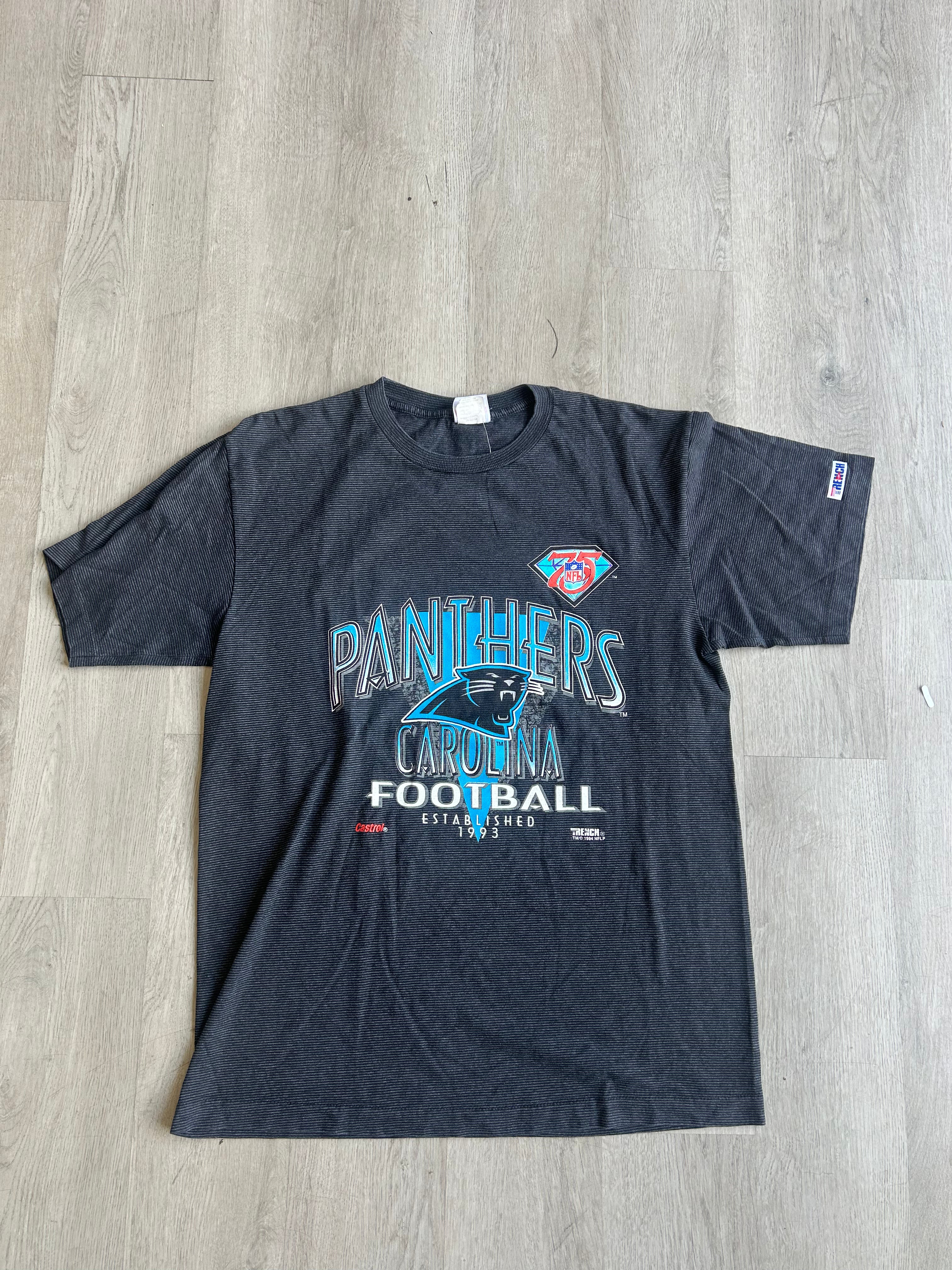 Vintage Dark Gray NFL Carolina Panthers