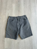 Vintage Route 66 Dark Gray Jean Shorts