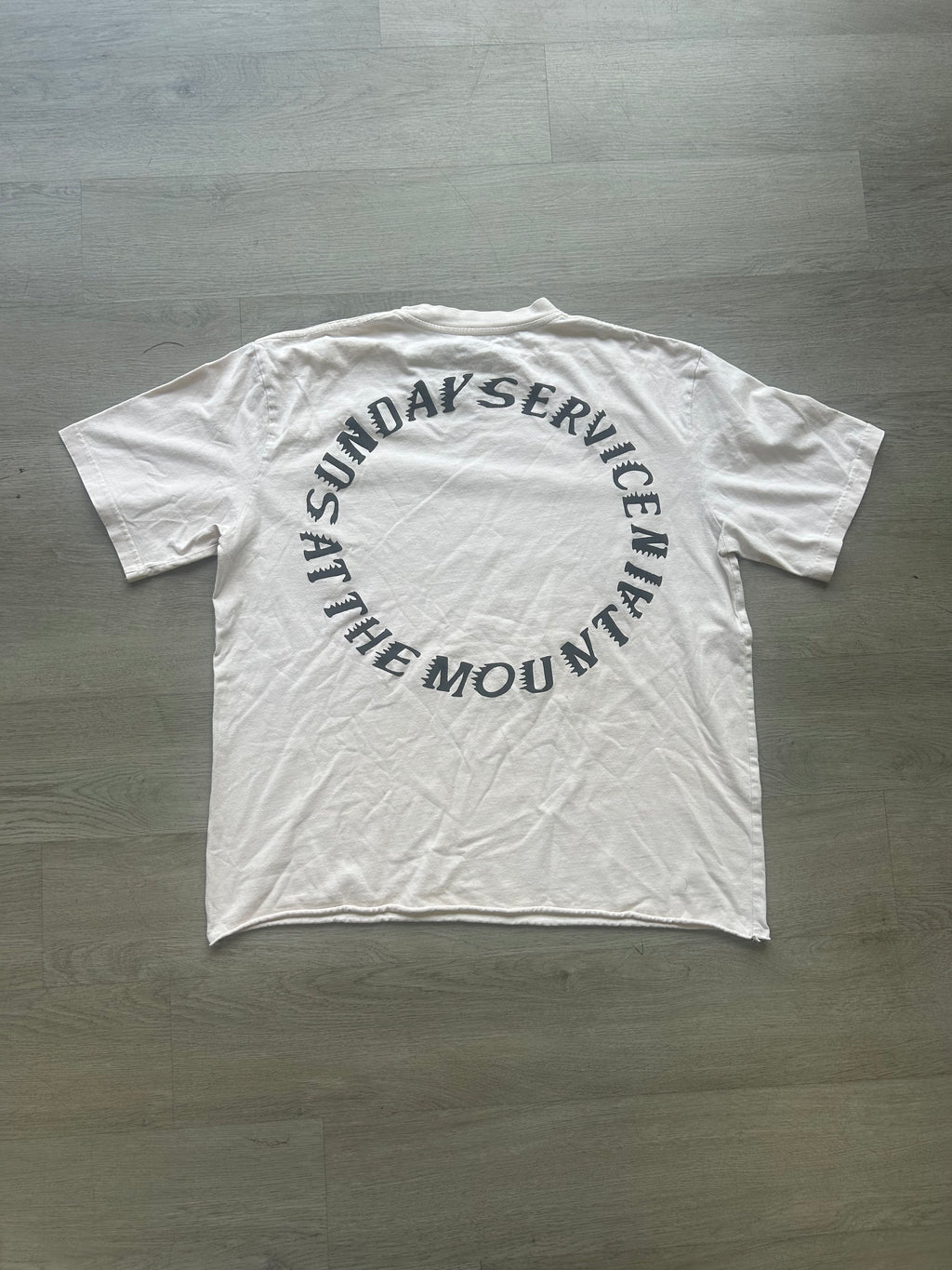 Pre-Owned Kanye West Trust God Sunday Service Tee