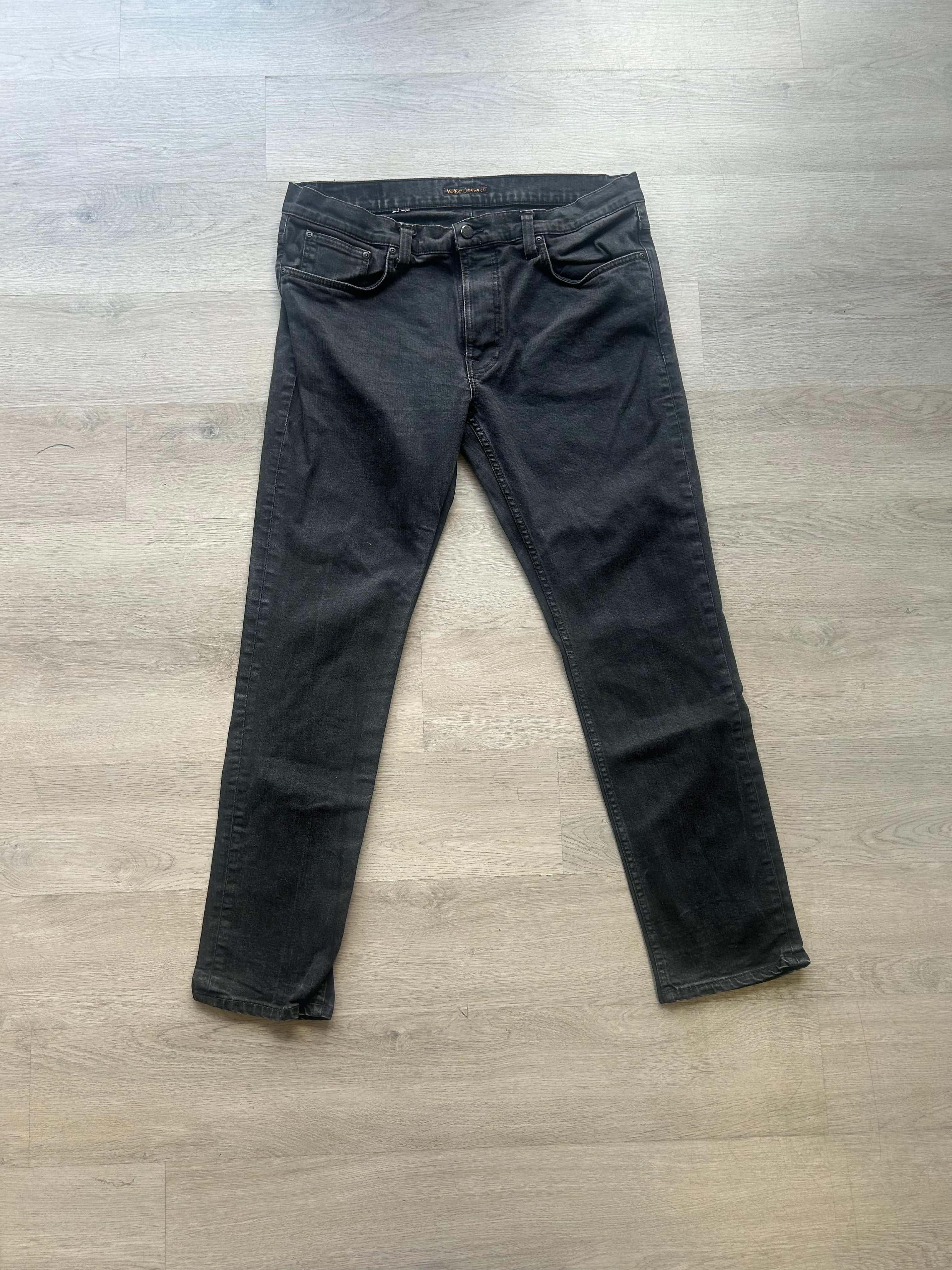 Black Nudie Jeans