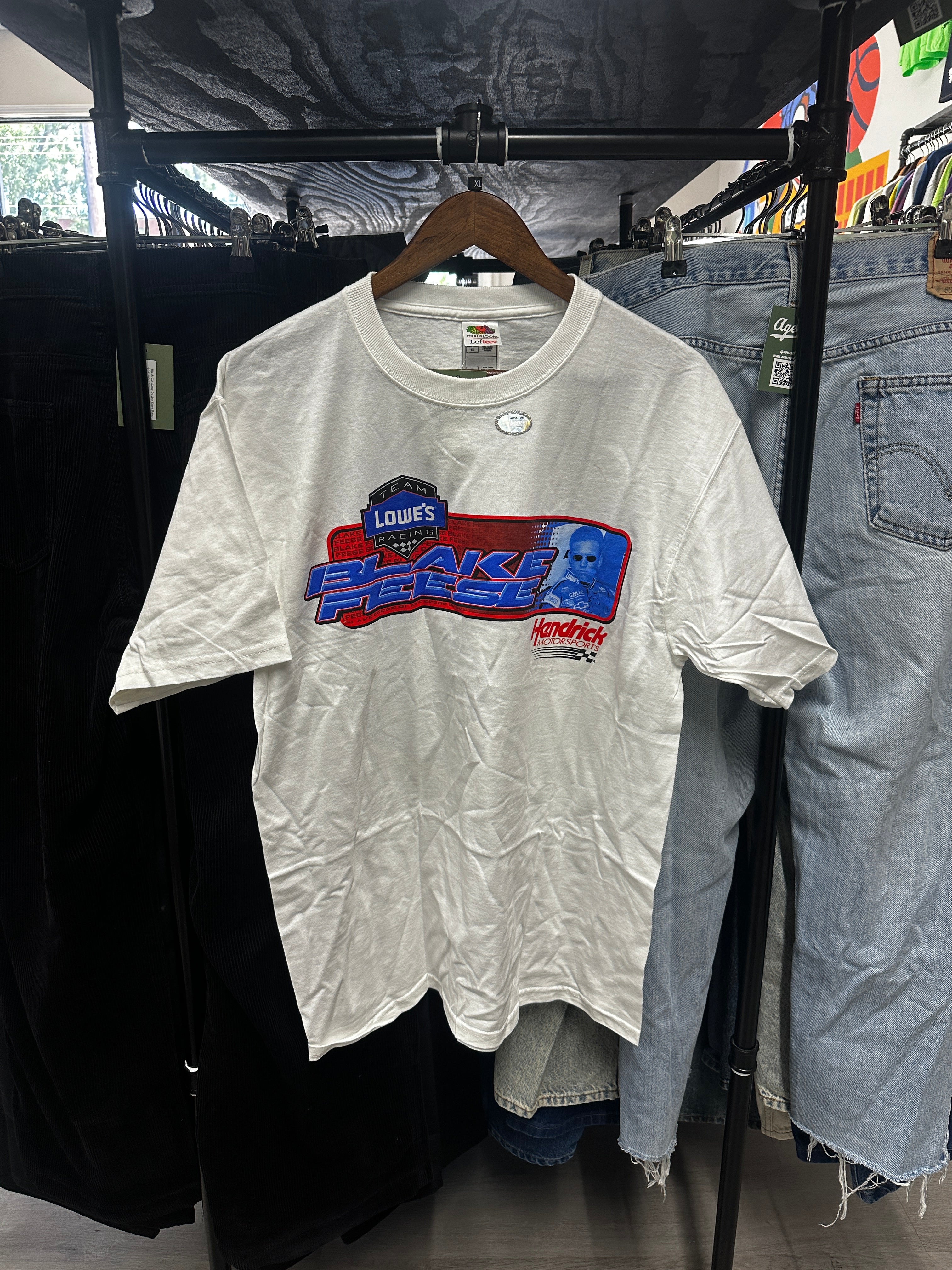 Vintage Team Lowe’s Racing Blake Feese NASCAR Tee