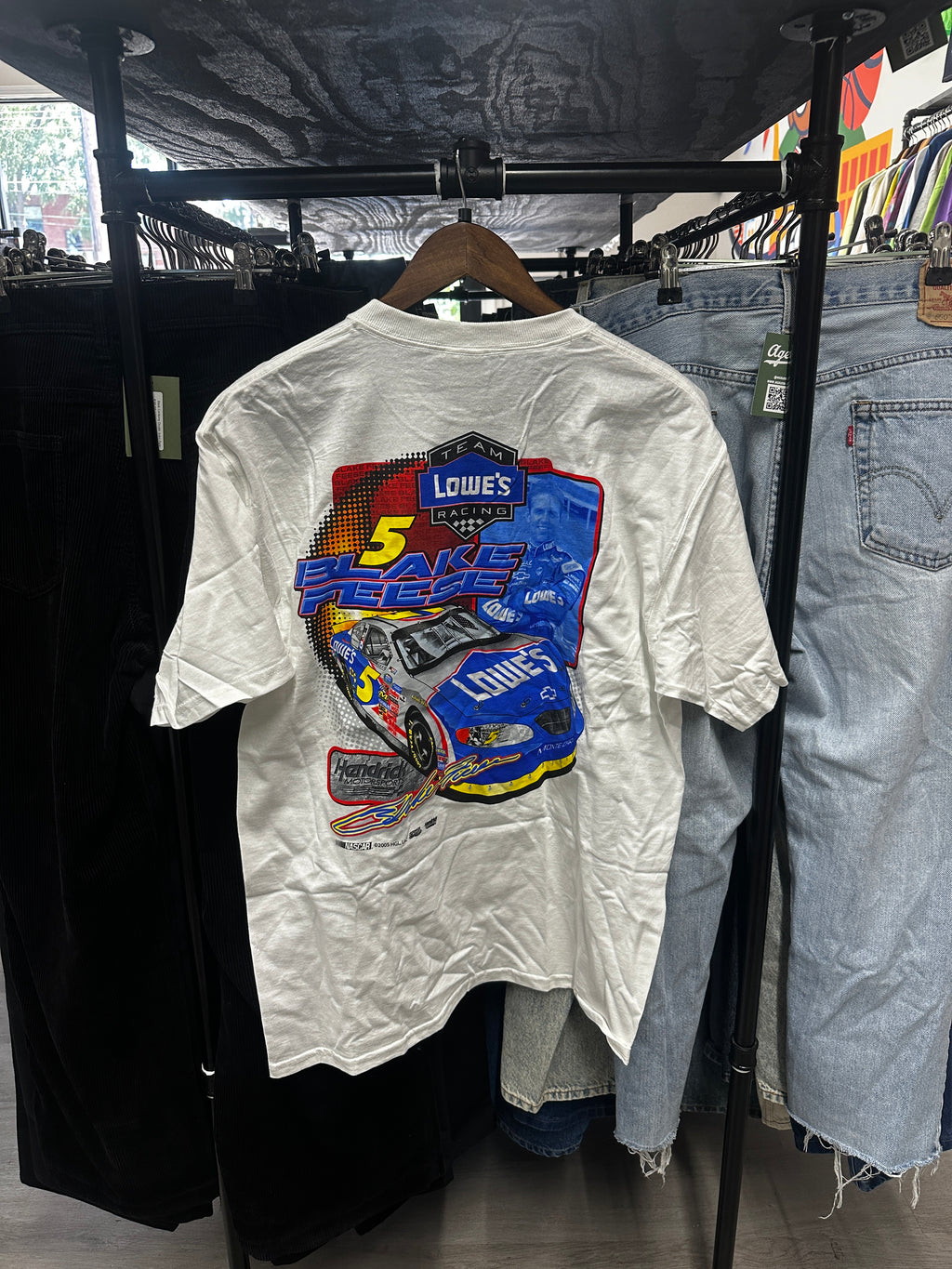 Vintage Team Lowe’s Racing Blake Feese NASCAR Tee