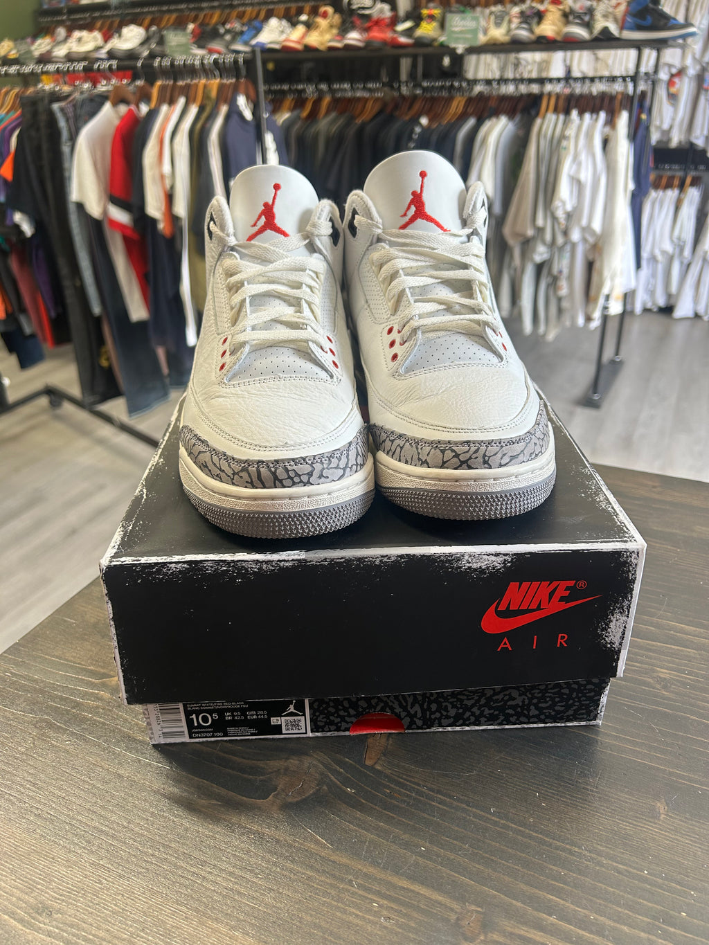Pre-Owned Jordan 3 Retro White Cement Re-Imagined