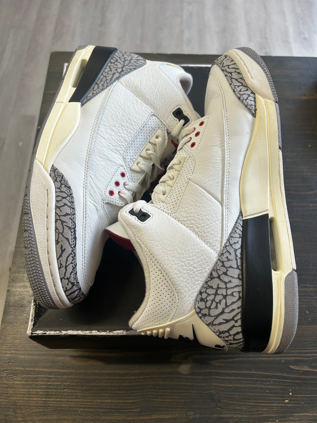 Pre-Owned Jordan 3 Retro White Cement Re-Imagined