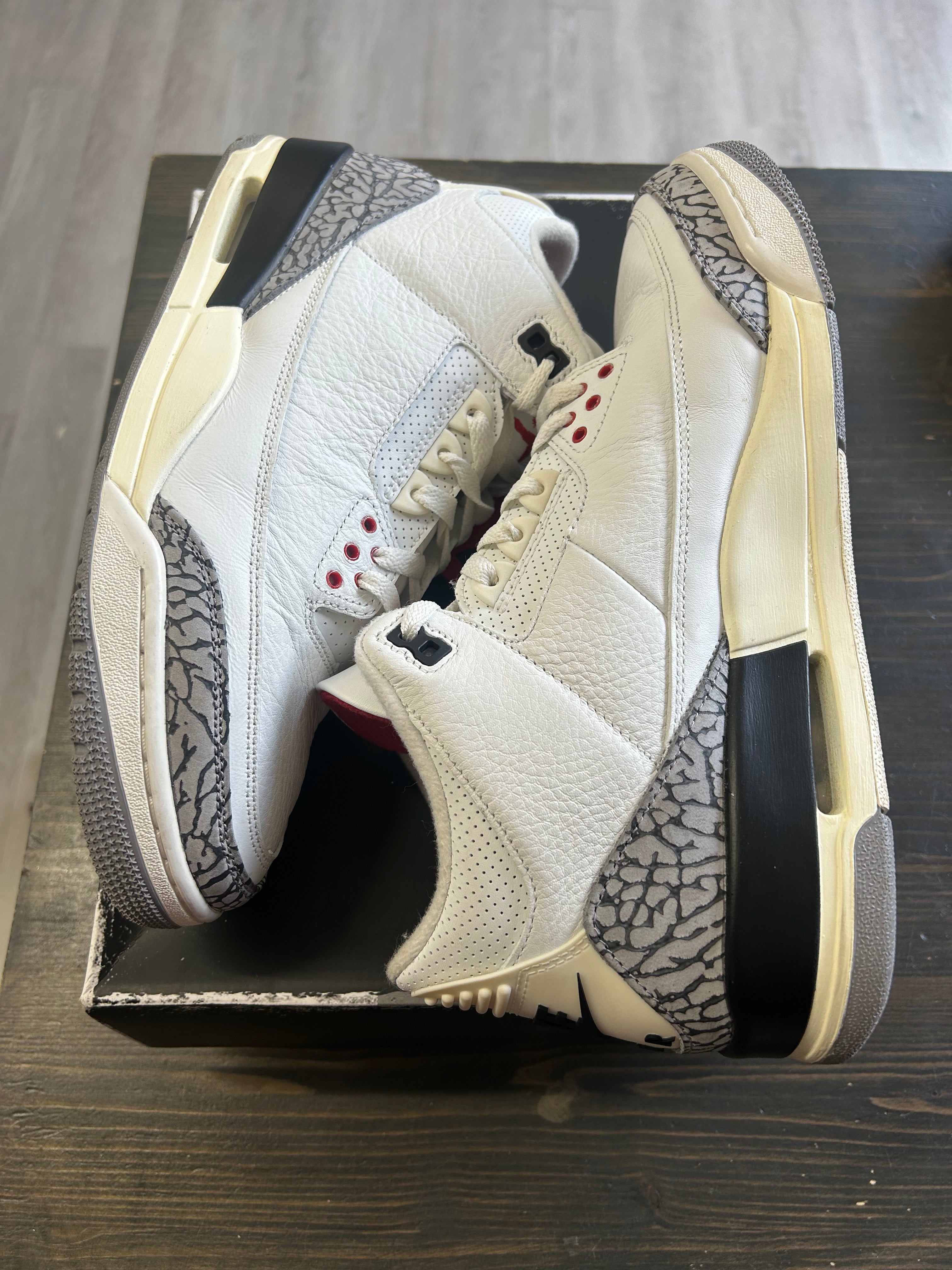 Pre-Owned Jordan 3 Retro White Cement Re-Imagined