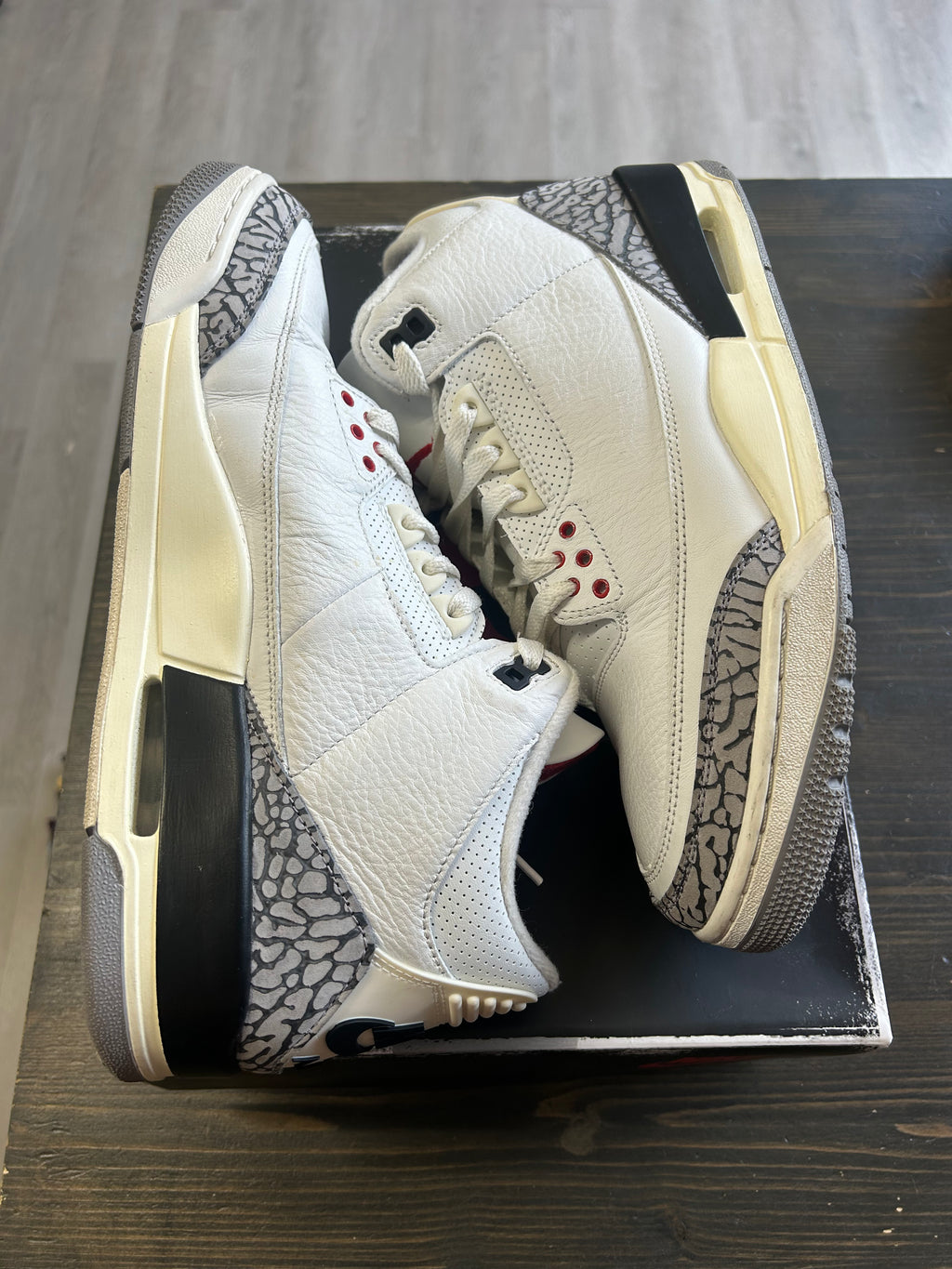 Pre-Owned Jordan 3 Retro White Cement Re-Imagined
