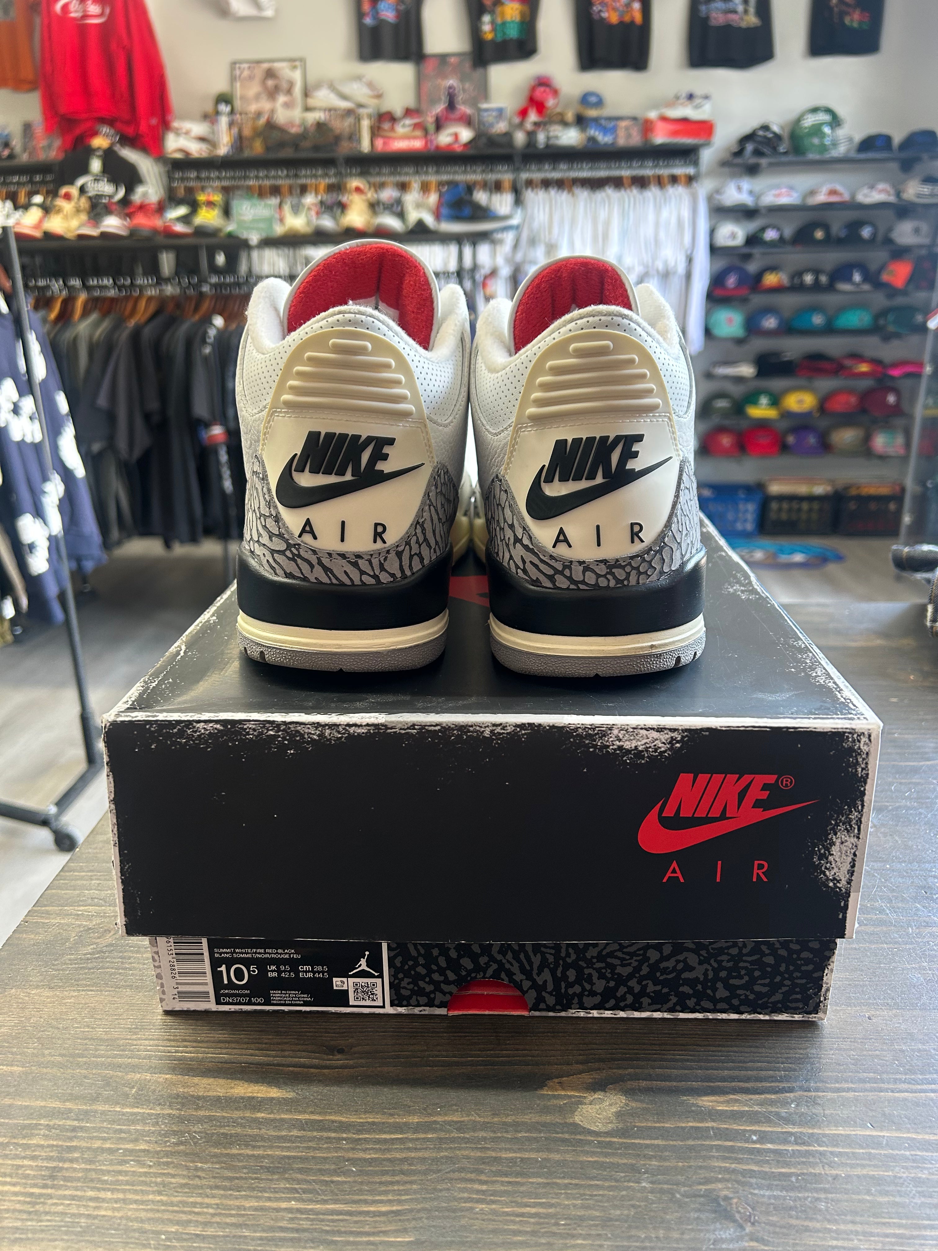 Pre-Owned Jordan 3 Retro White Cement Re-Imagined