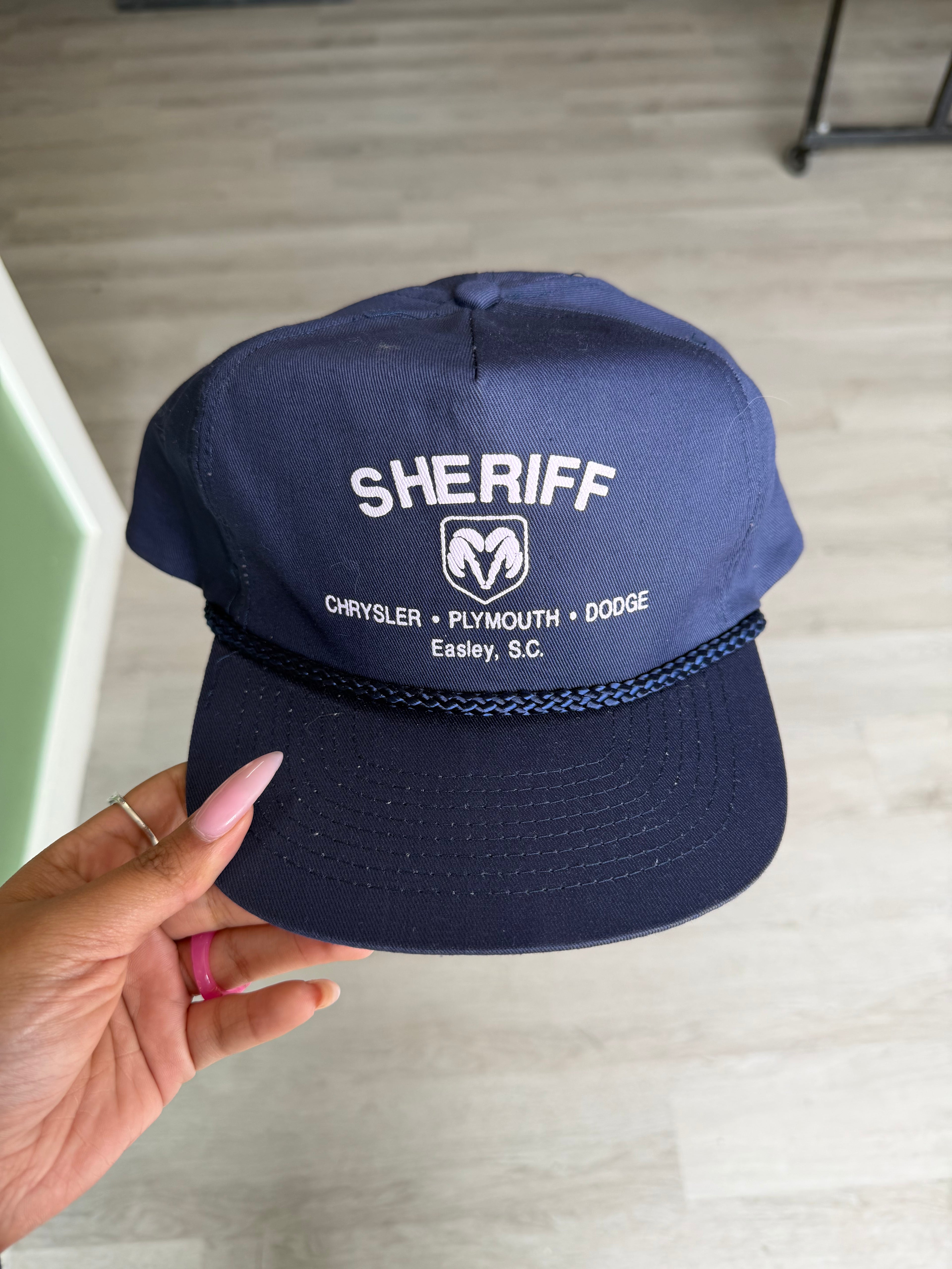 Vintage Dodge Sheriff Easley South Carolina Snapback