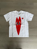 Comme Des Garcons Play Red Heart Tee