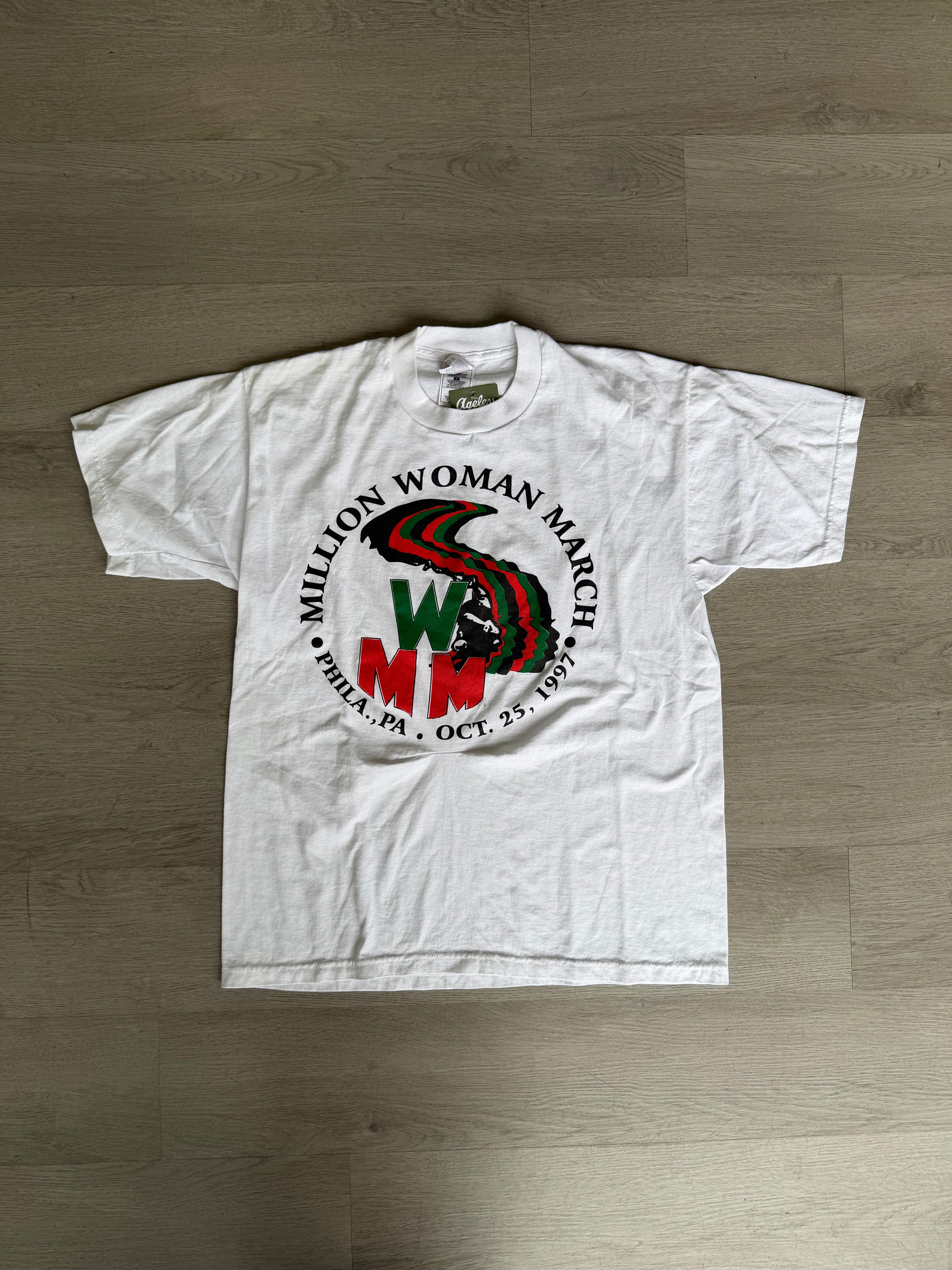 Vintage 1997 Million Woman March Tee