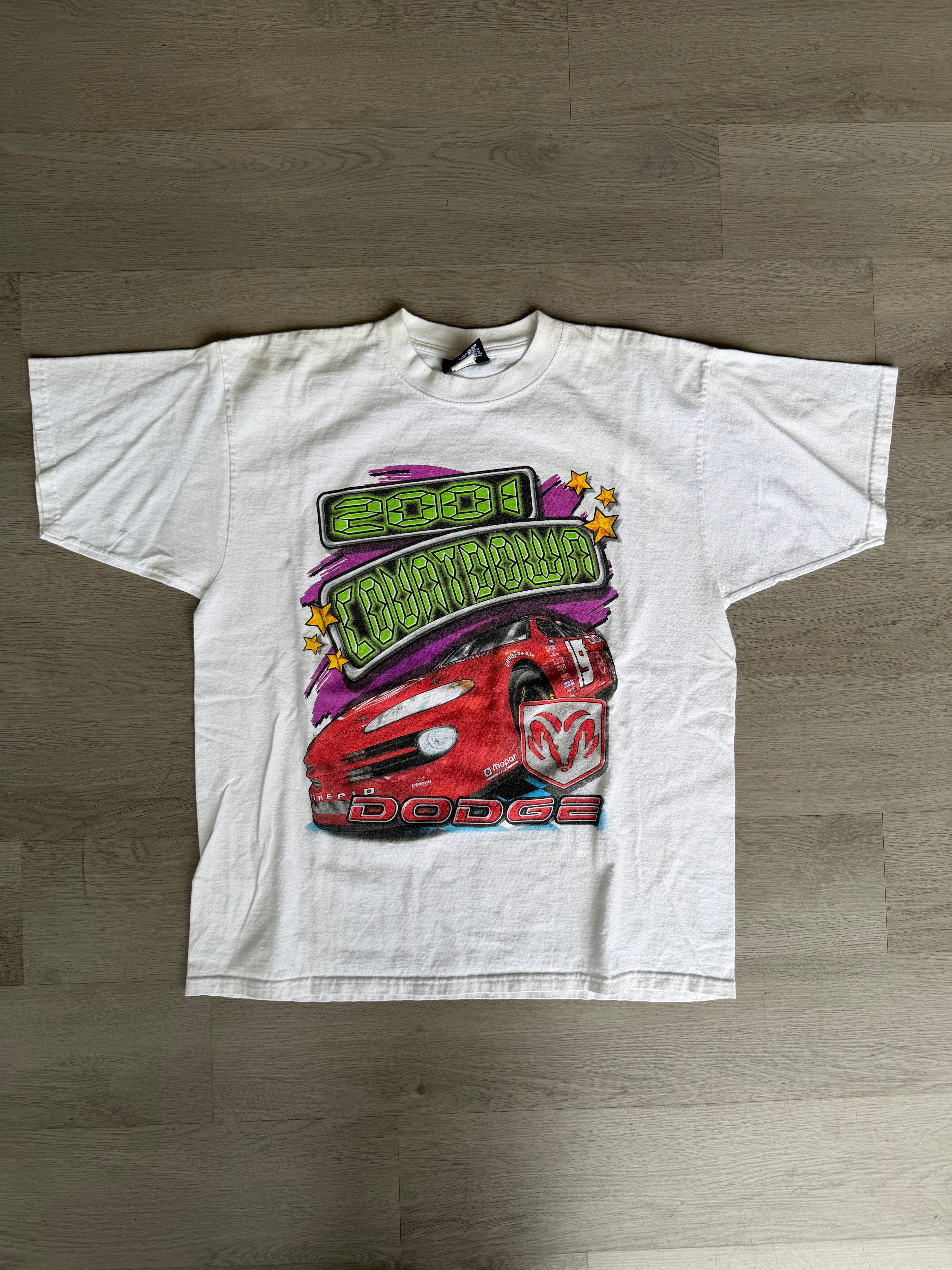 Vintage 2001 Dodge Countdown Tee
