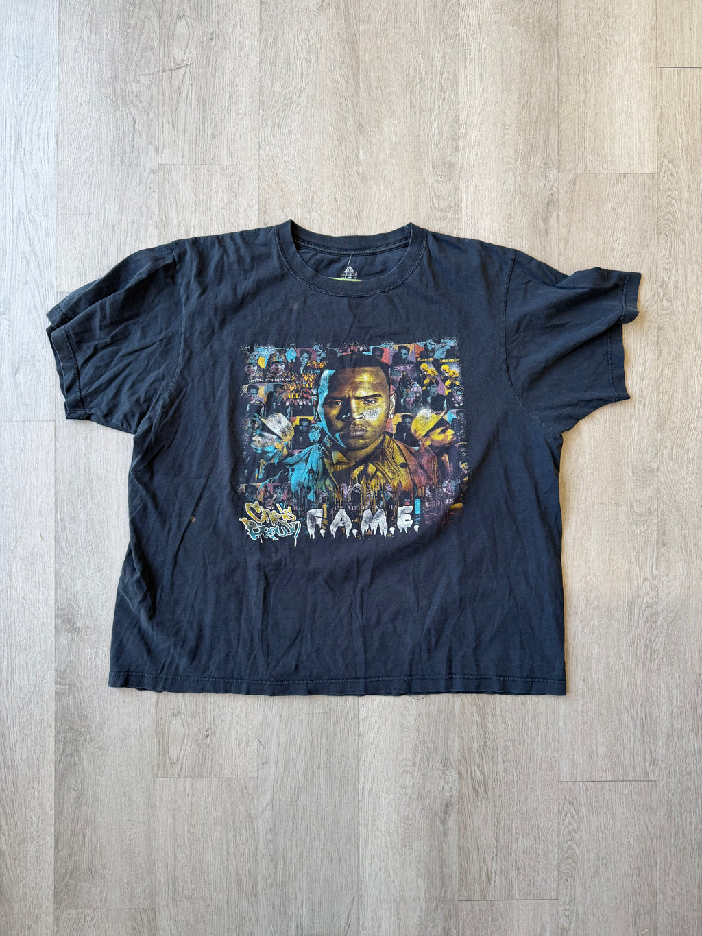 Chris Brown Fame Bootleg Tour Tee