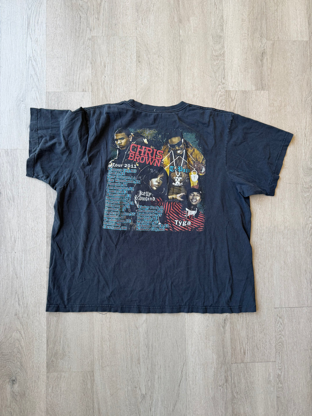 Chris Brown Fame Bootleg Tour Tee
