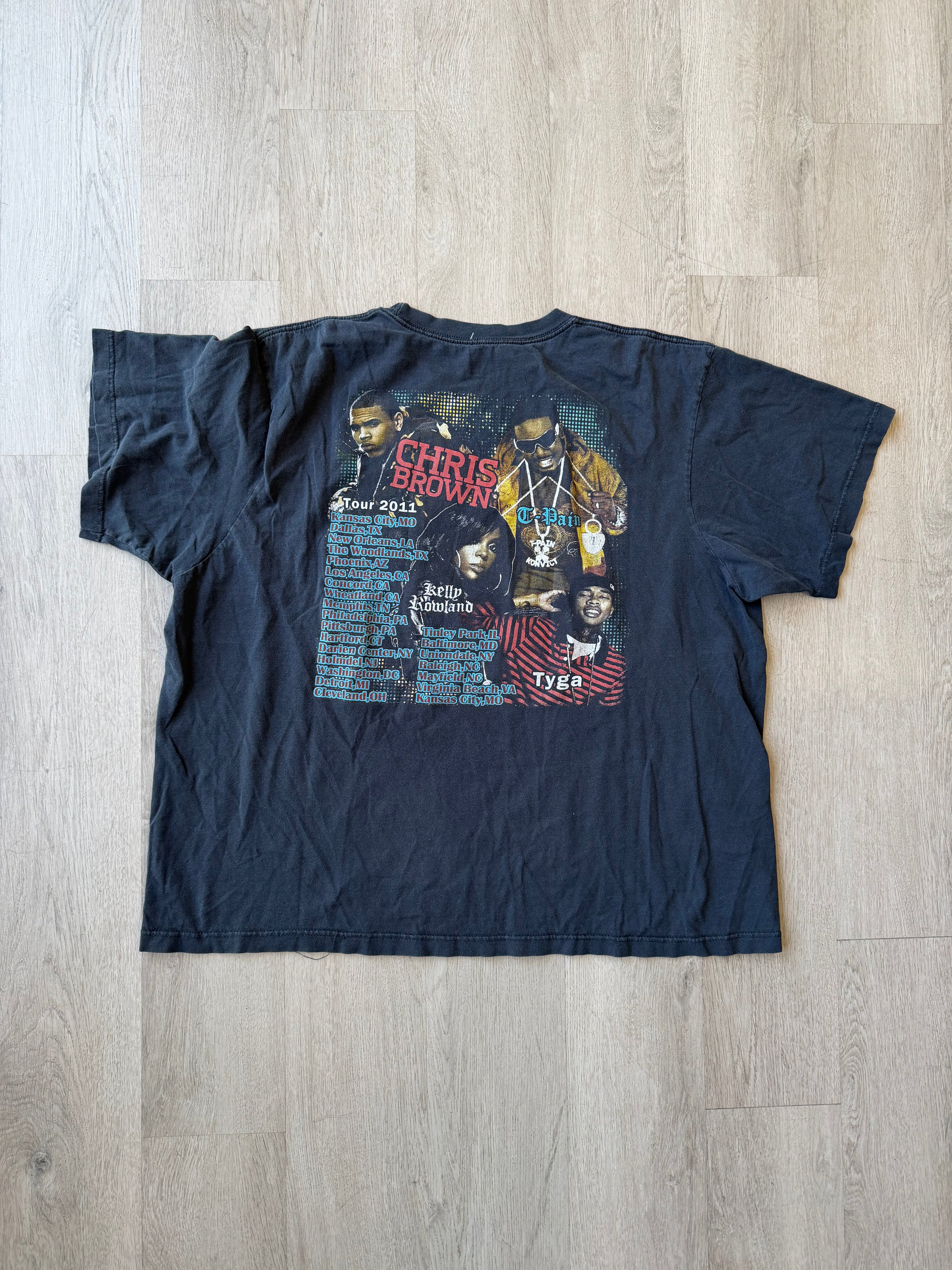 Chris Brown Fame Bootleg Tour Tee