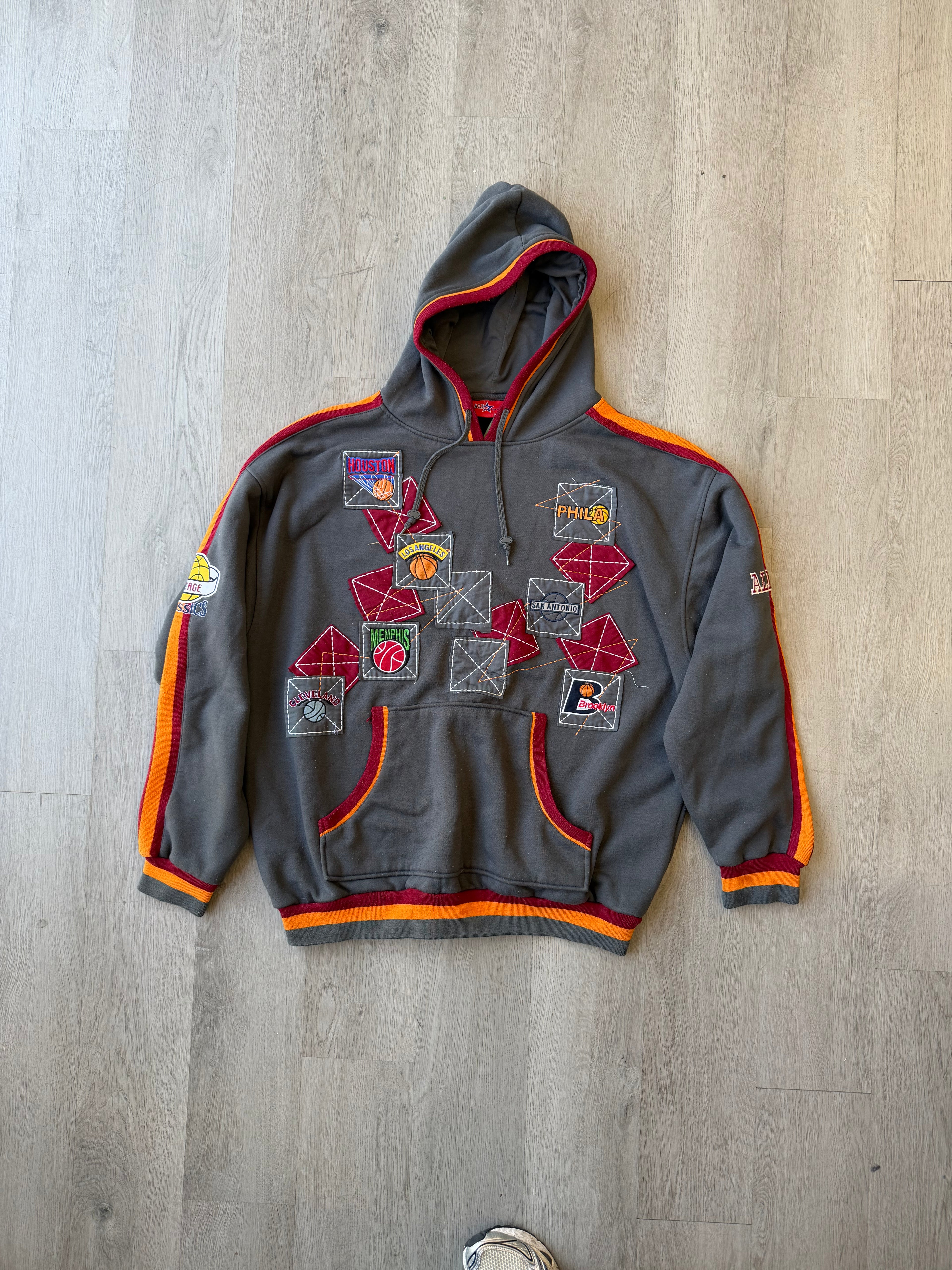 Vintage Boom-X Basketball Hoodie
