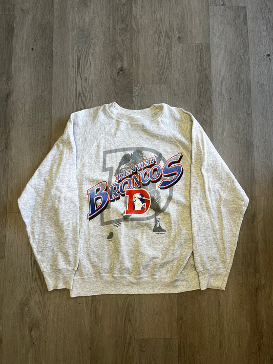 1995 NFL Denver Broncos Crew Neck