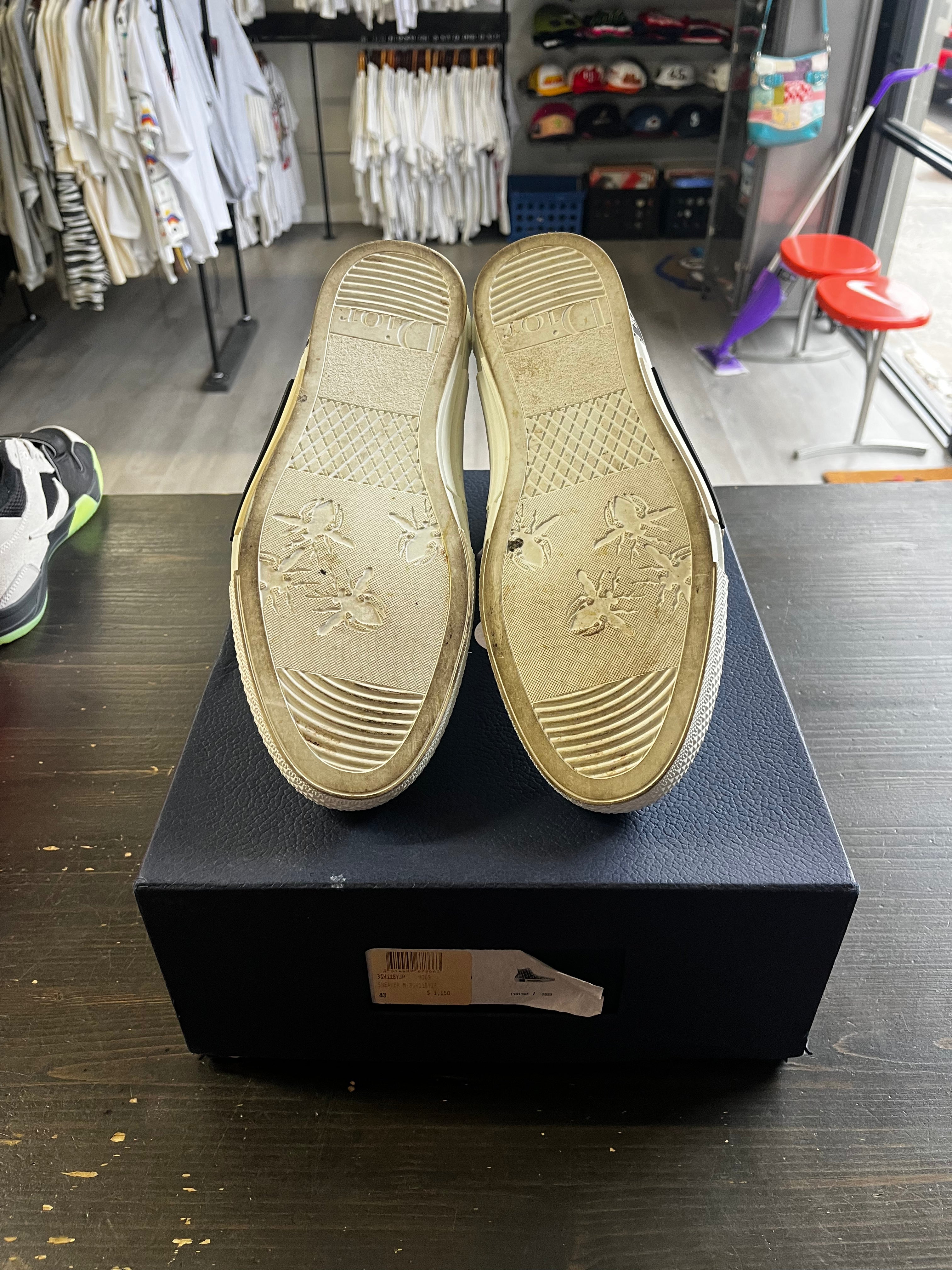 Pre-Owned Dior B23 High Top Logo Oblique