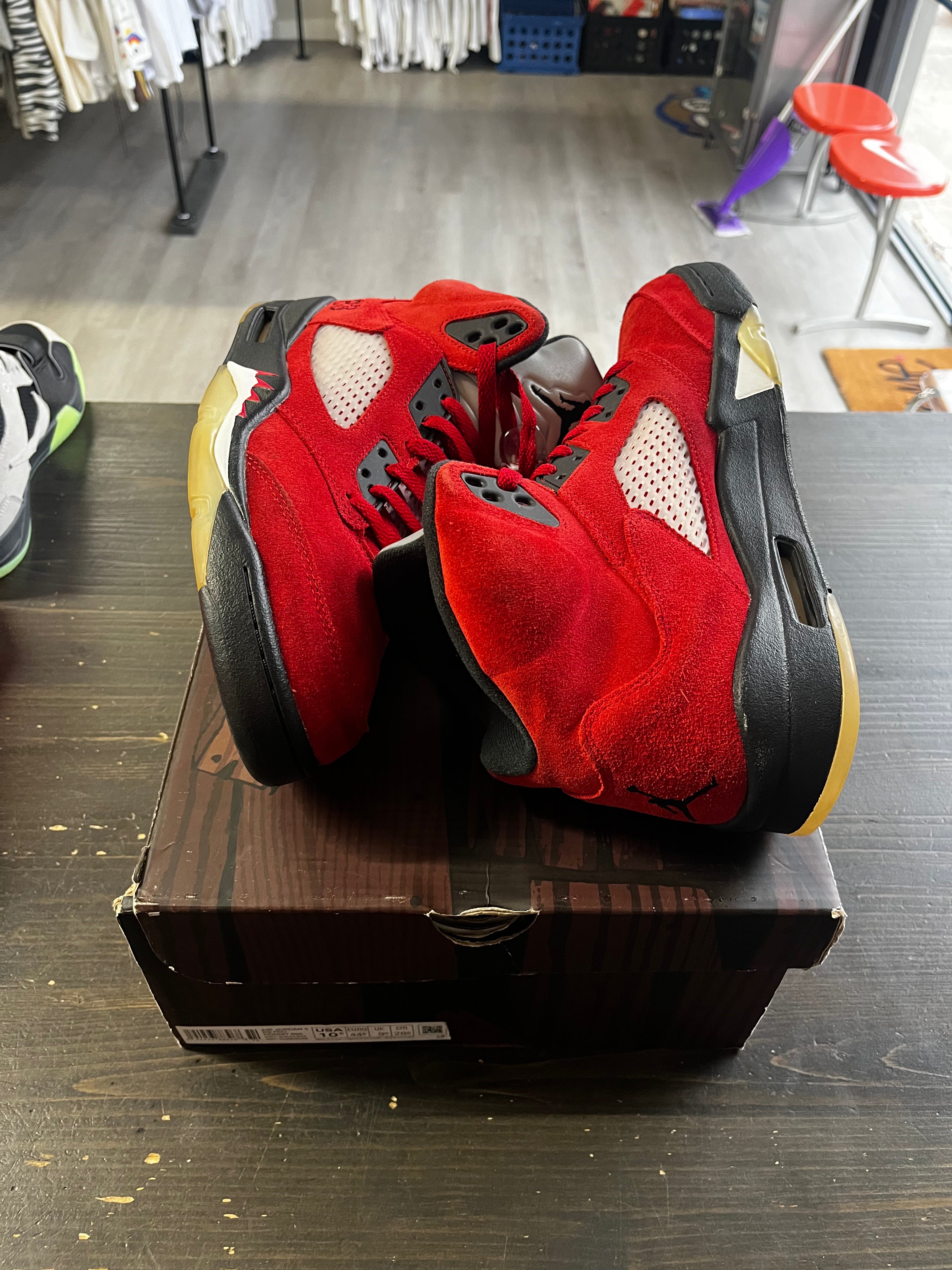 Pre-Owned Jordan 5 Retro Raging Bull Red (2021)