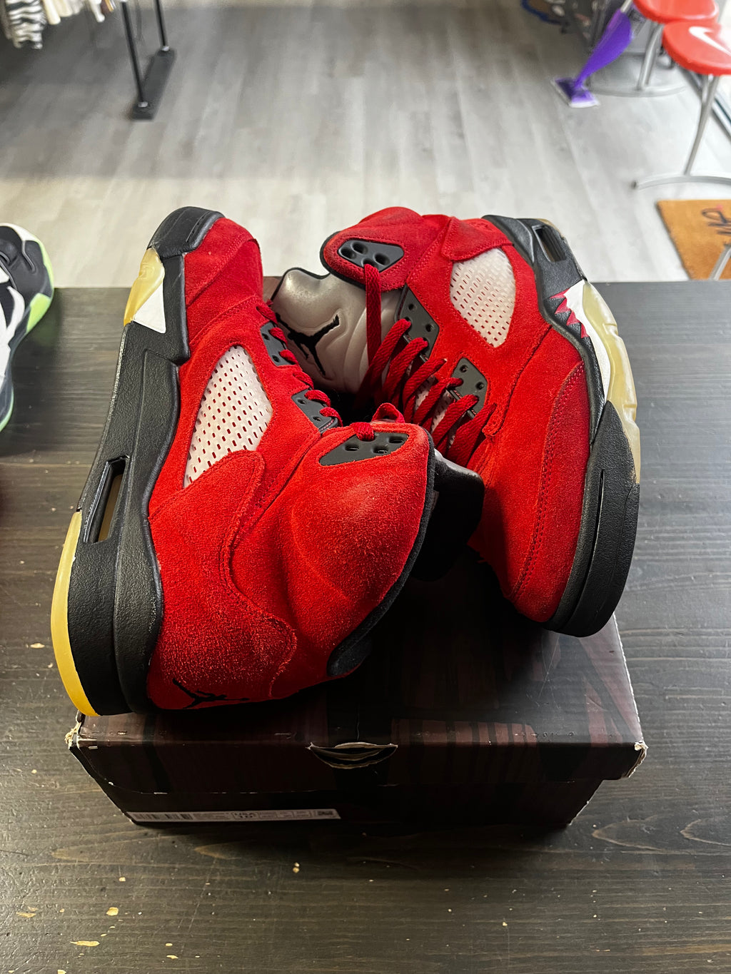Pre-Owned Jordan 5 Retro Raging Bull Red (2021)