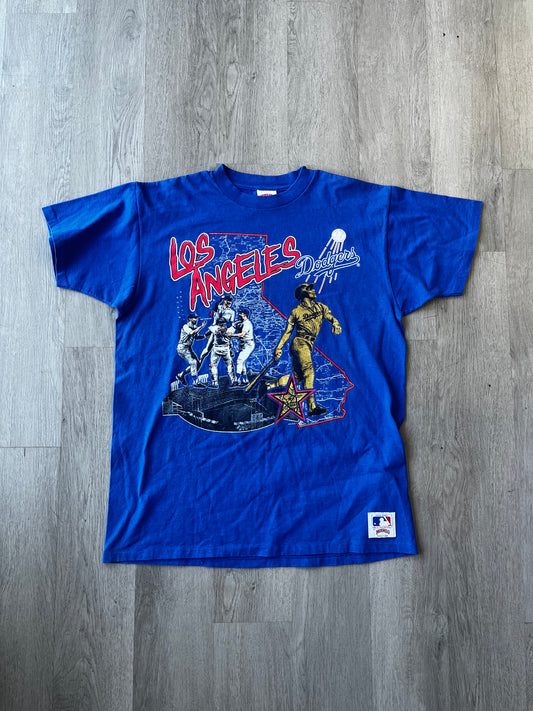 Vintage Los Angeles Dodgers Blue Tee