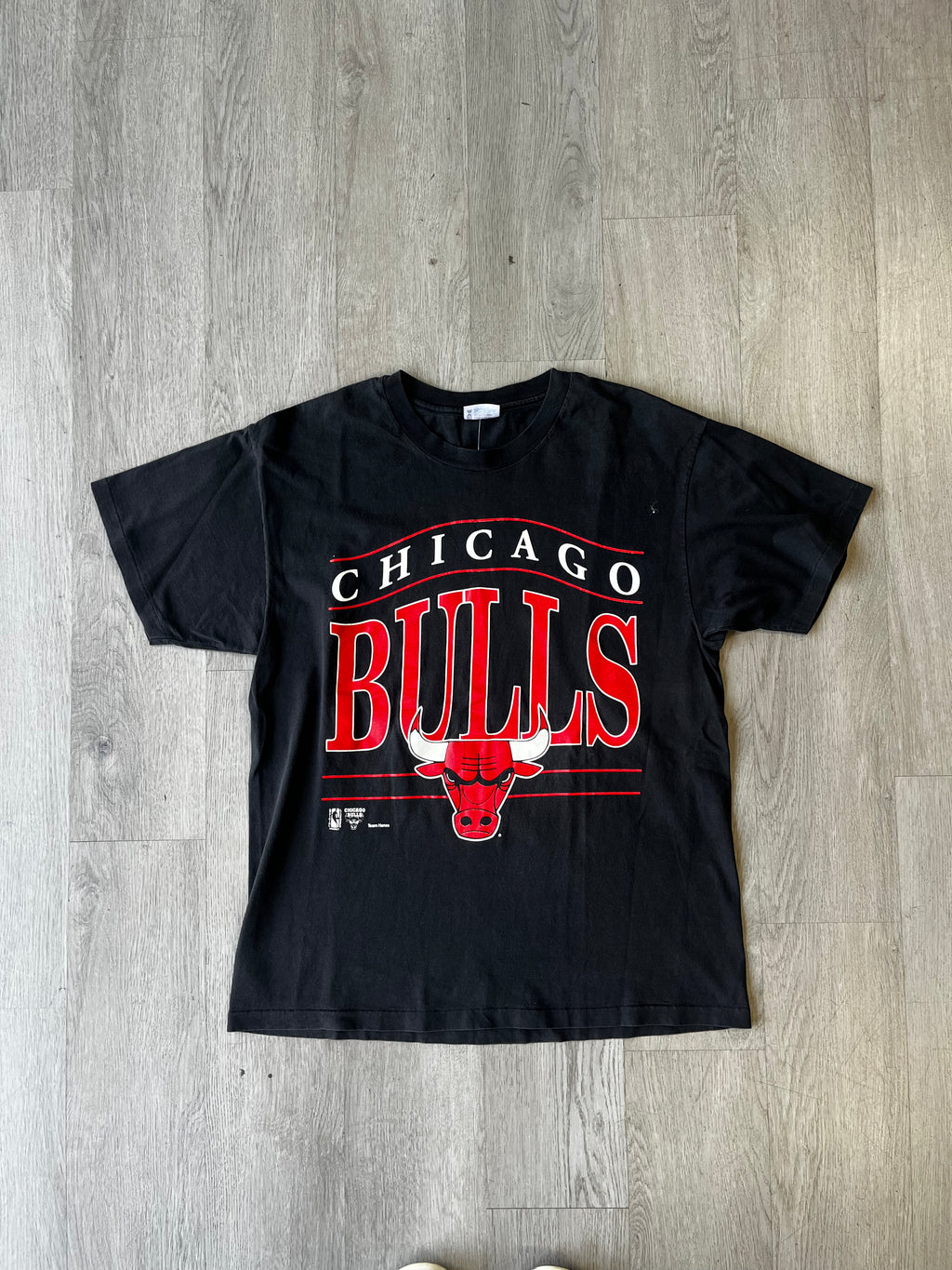 Vintage Chicago Bulls Black Tee