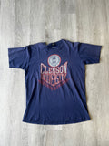 Vintage Clemson University Navy Blue Tee