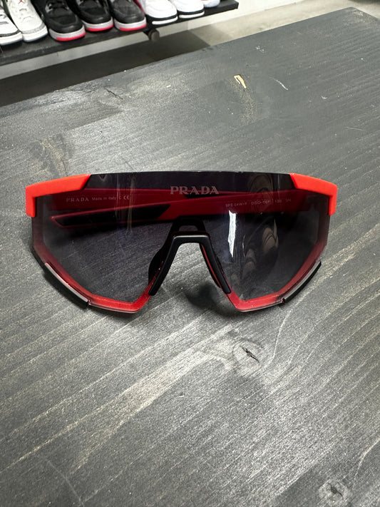 Pre-Owned Prada Linea Rossa PS 04WS Sunglasses