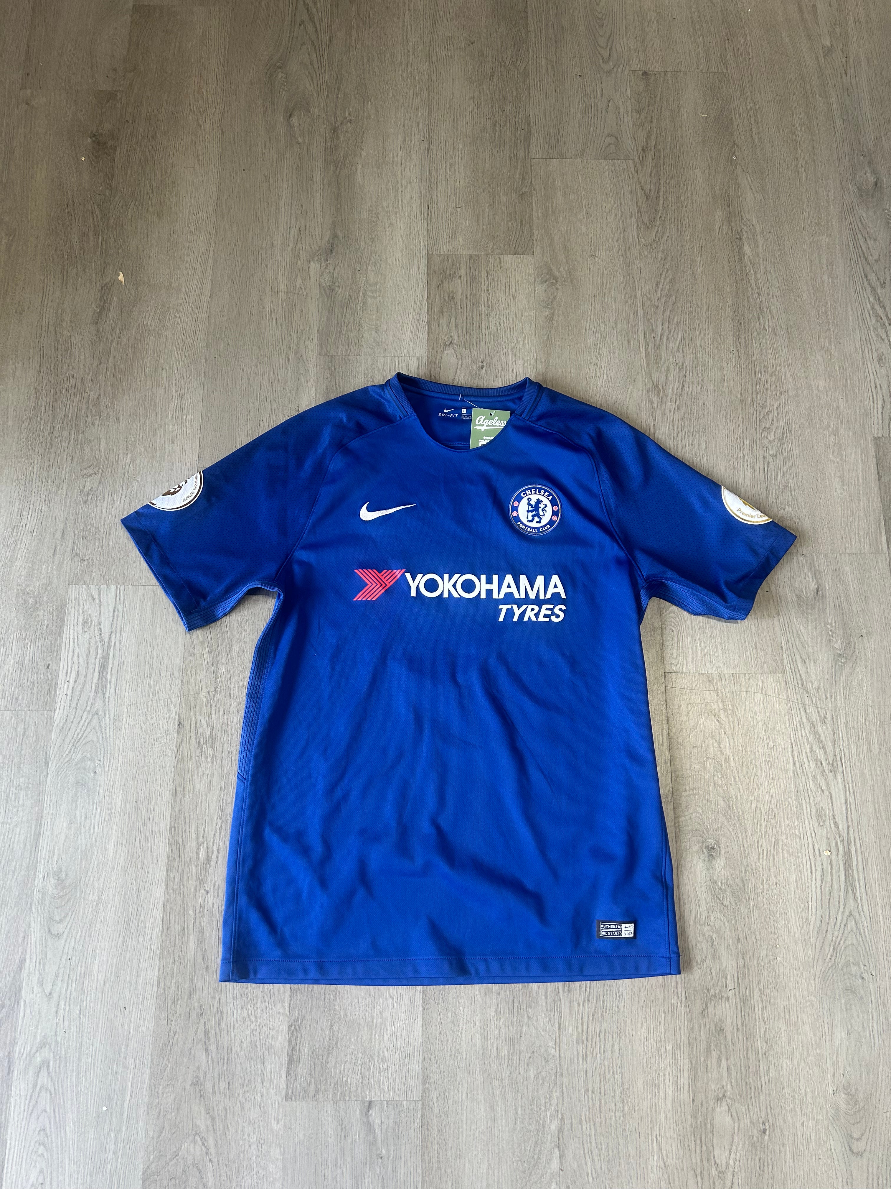 Nike 2017-2018 Chelsea FC Home Álvaro Morata Shirt