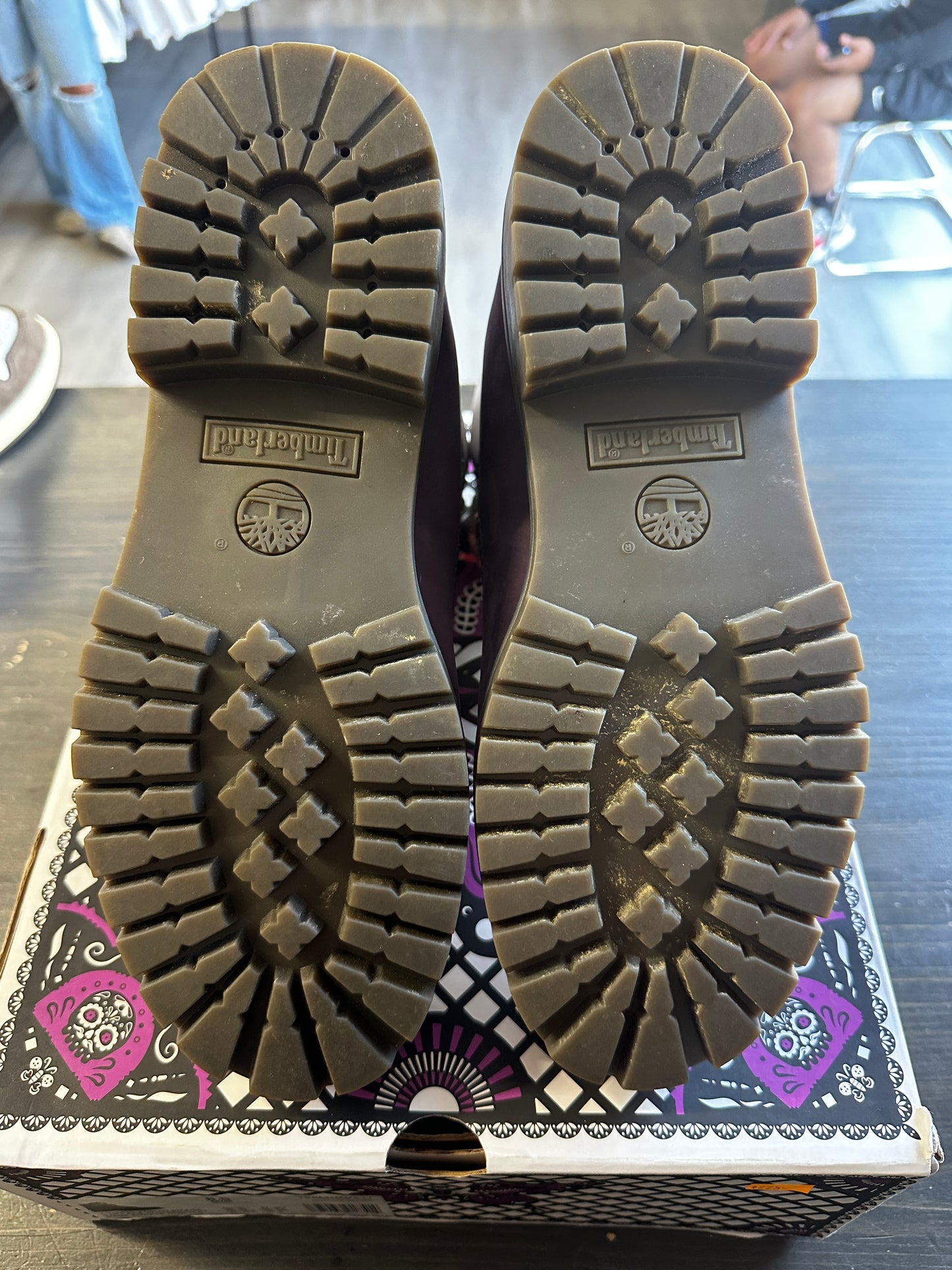 Pre-Owned Timberland Heritage Dia Los Muertos 6 Inch Boot