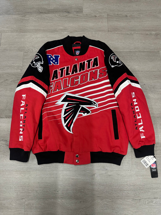NFL Atlanta Falcons G-III Extreme Strike Snap Twill Jacket