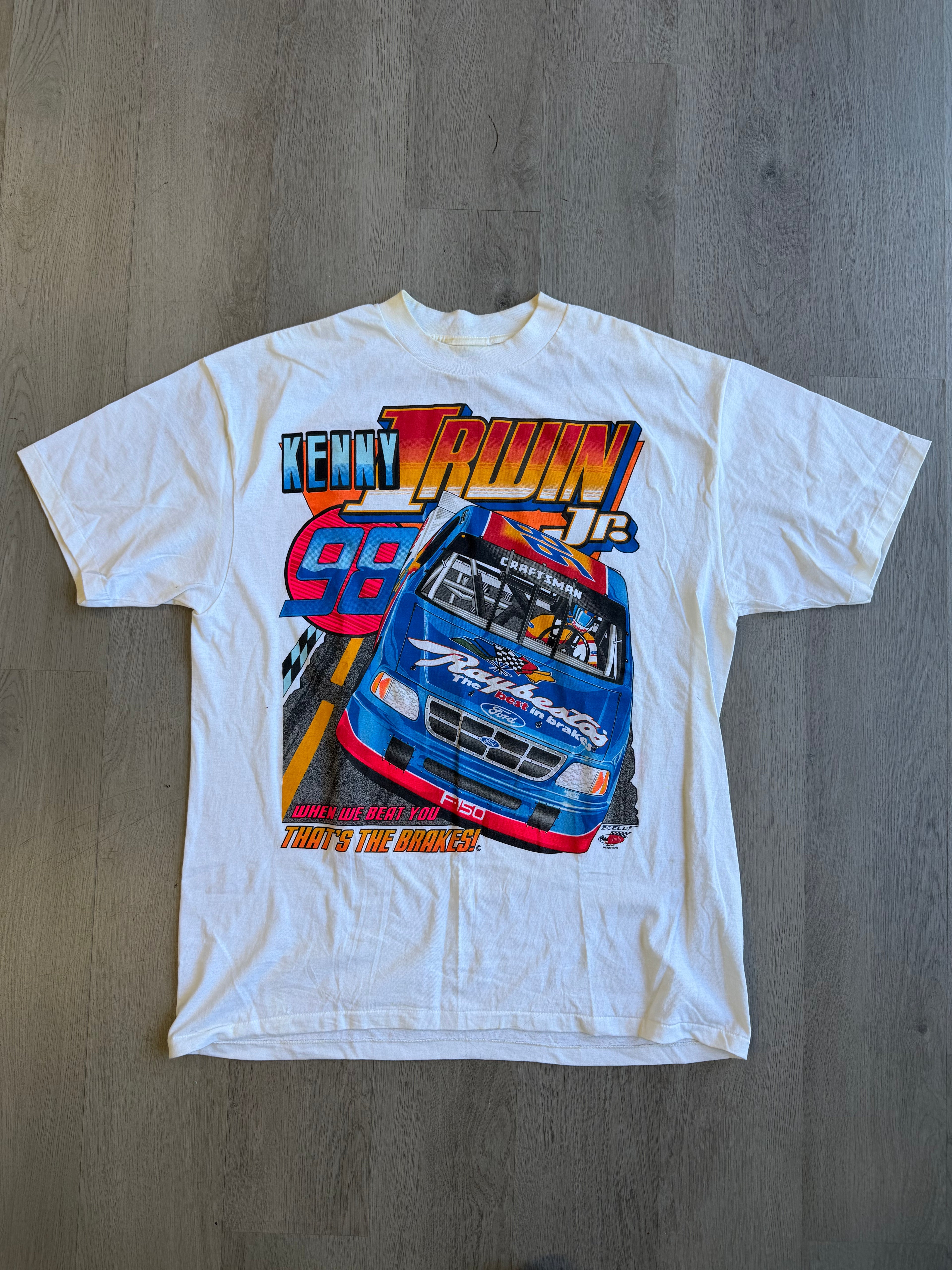 Vintage Kenny Irwin Jr Brakes Racing Tee