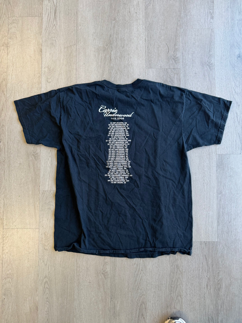 Vintage 2006 Carrie Underwood Tour Tee