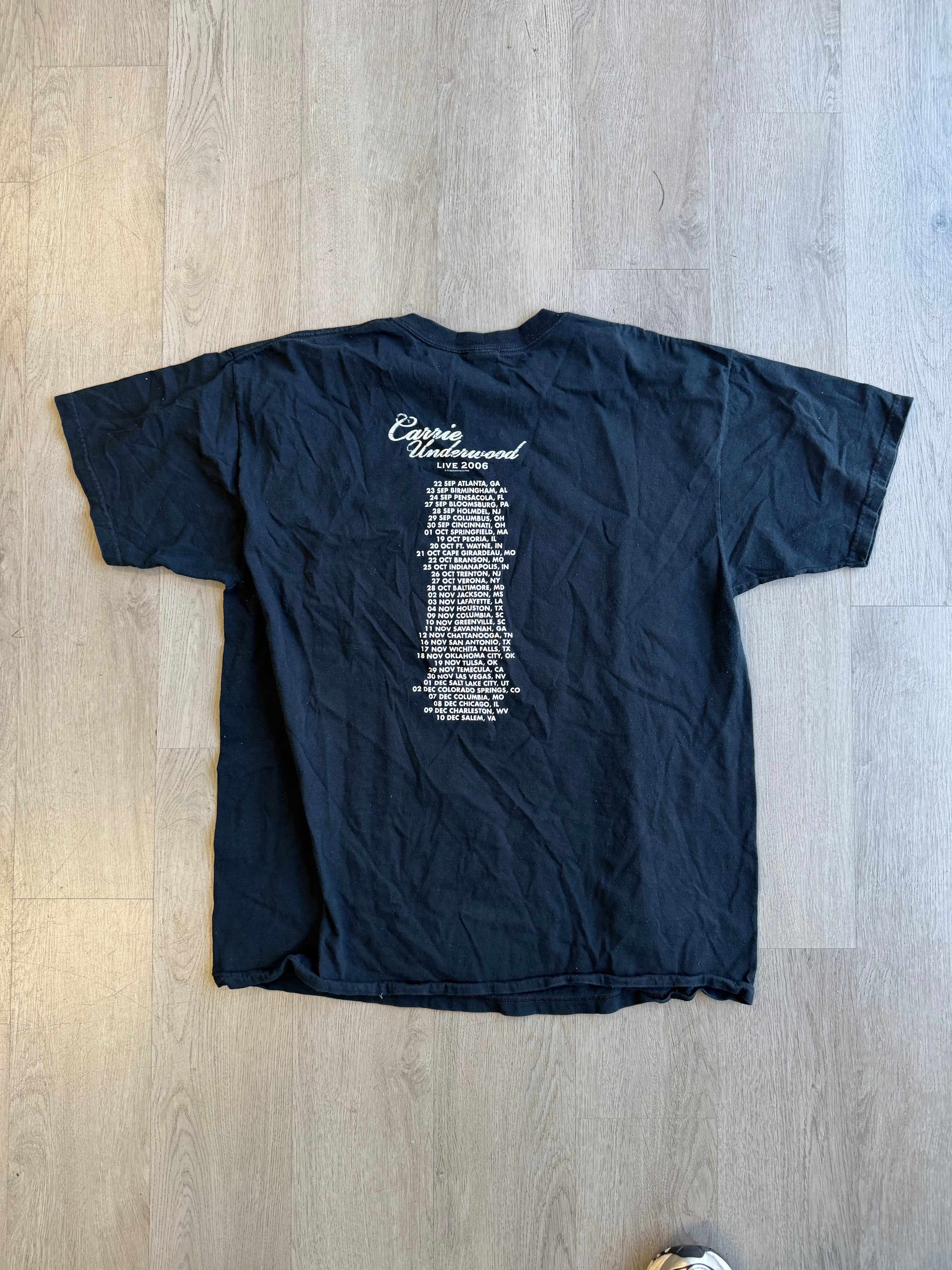 Vintage 2006 Carrie Underwood Tour Tee