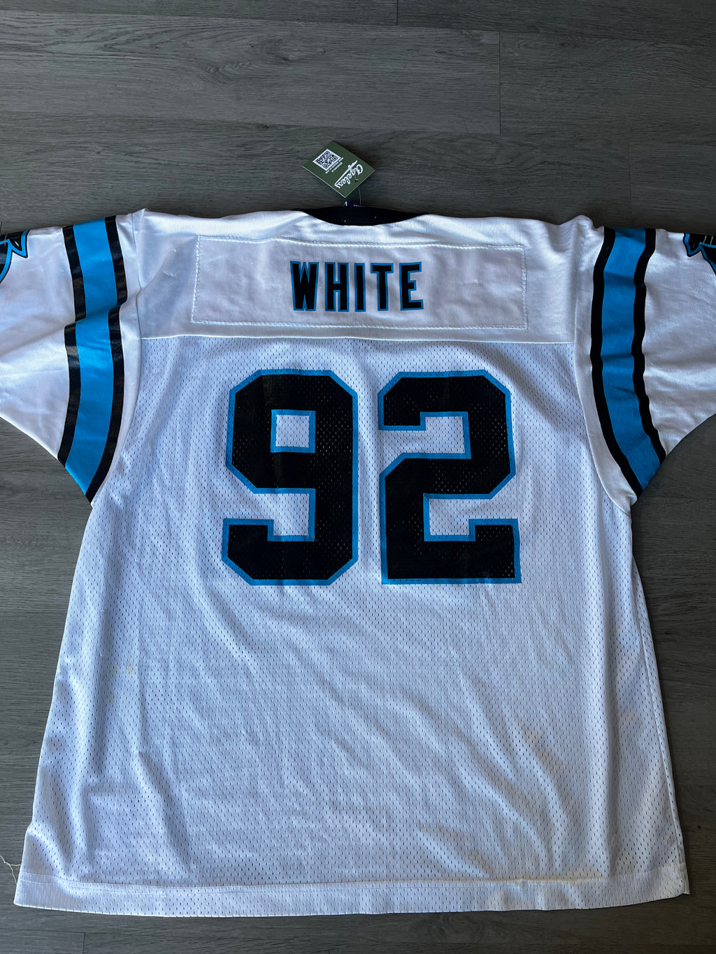 Vintage Carolina Panthers Reggie White Jersey