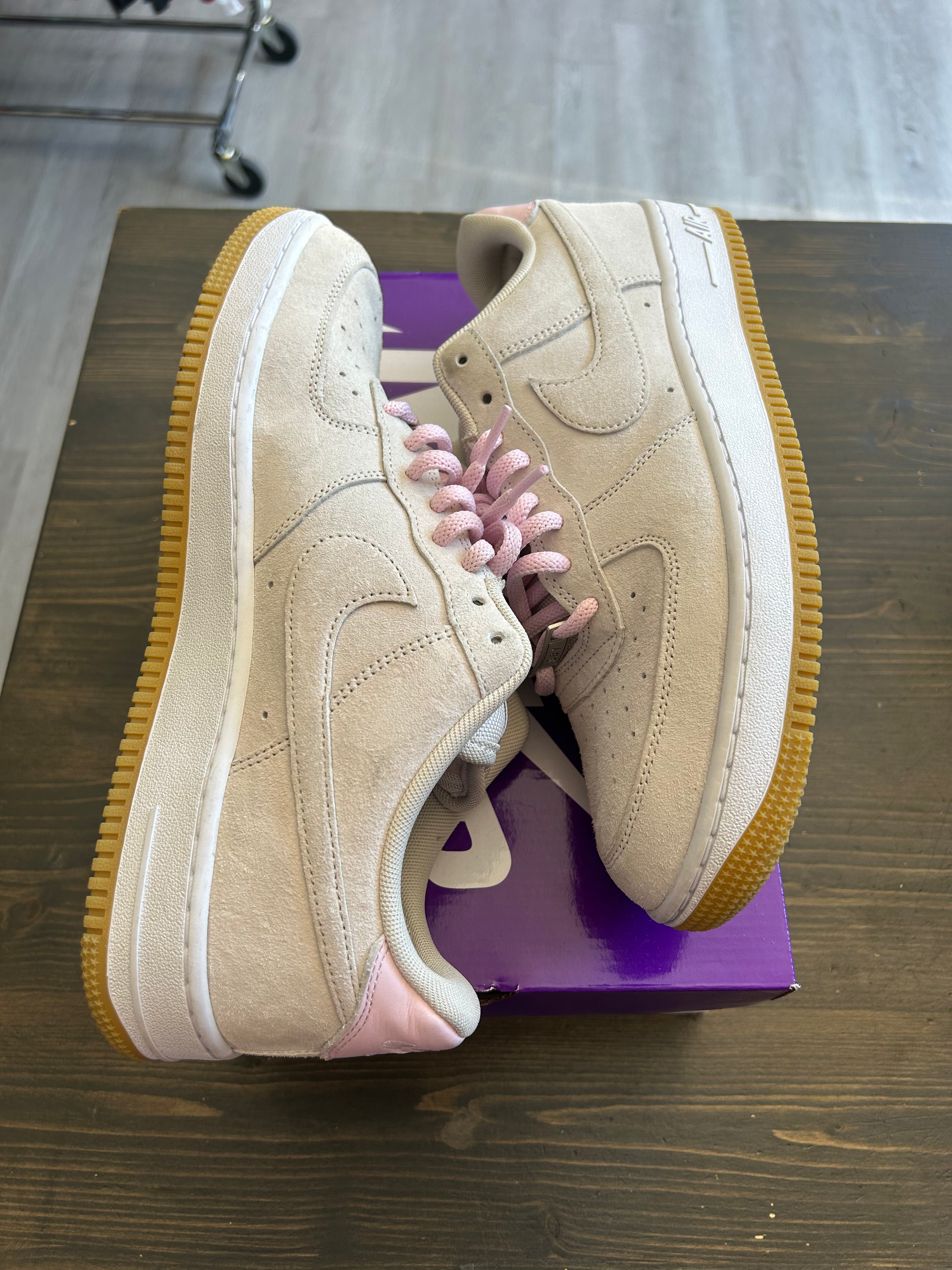 Pre-Owned Nike Air Force 1 Low SB Light Orewood Brown Pink