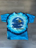 Vintage Haight Ashbury San Francisco Blue Tie Die Tee