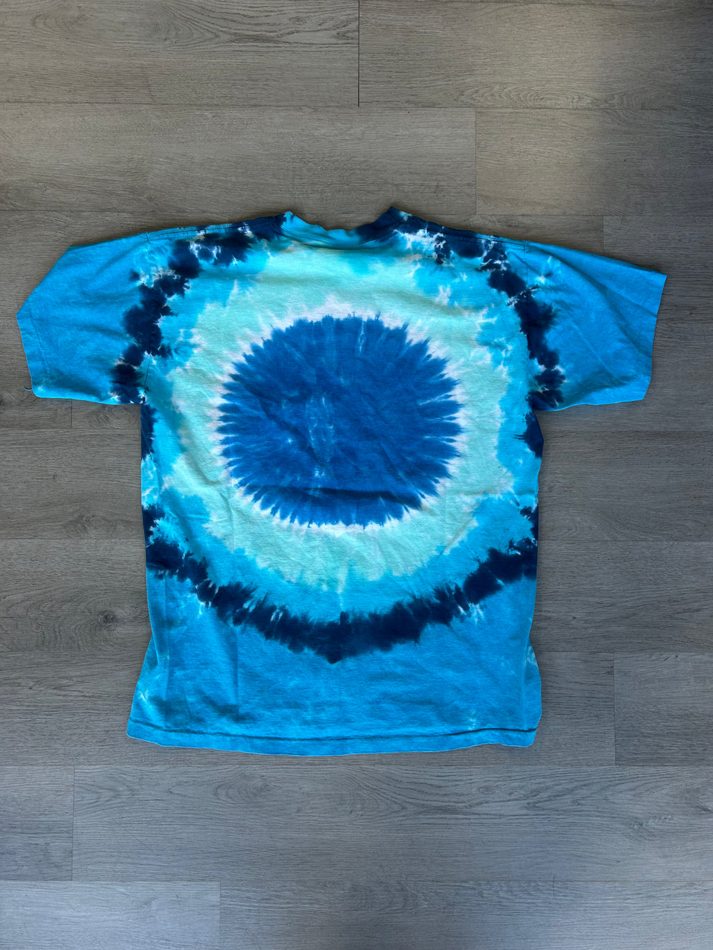 Vintage Haight Ashbury San Francisco Blue Tie Die Tee