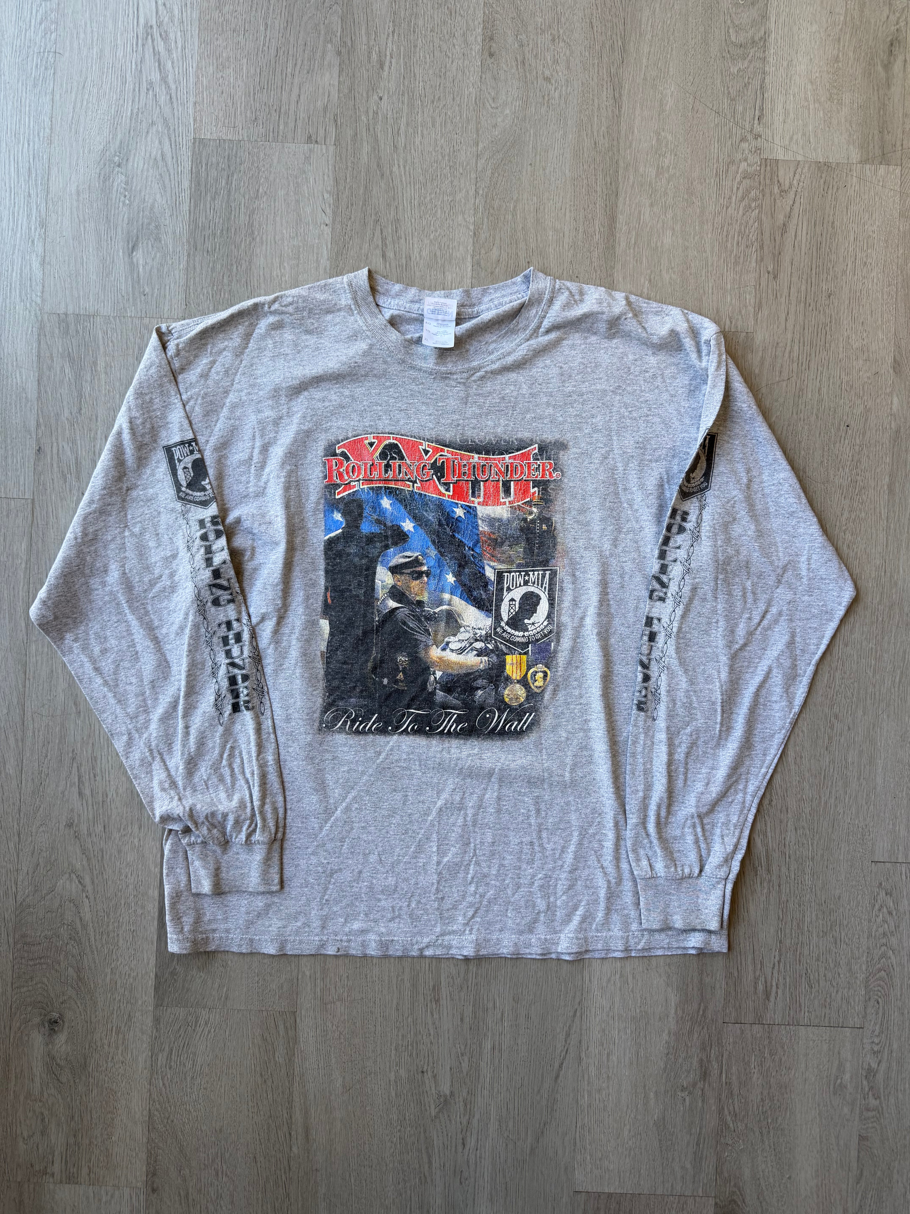Vintage Rolling Thunder Long Sleeve Tee