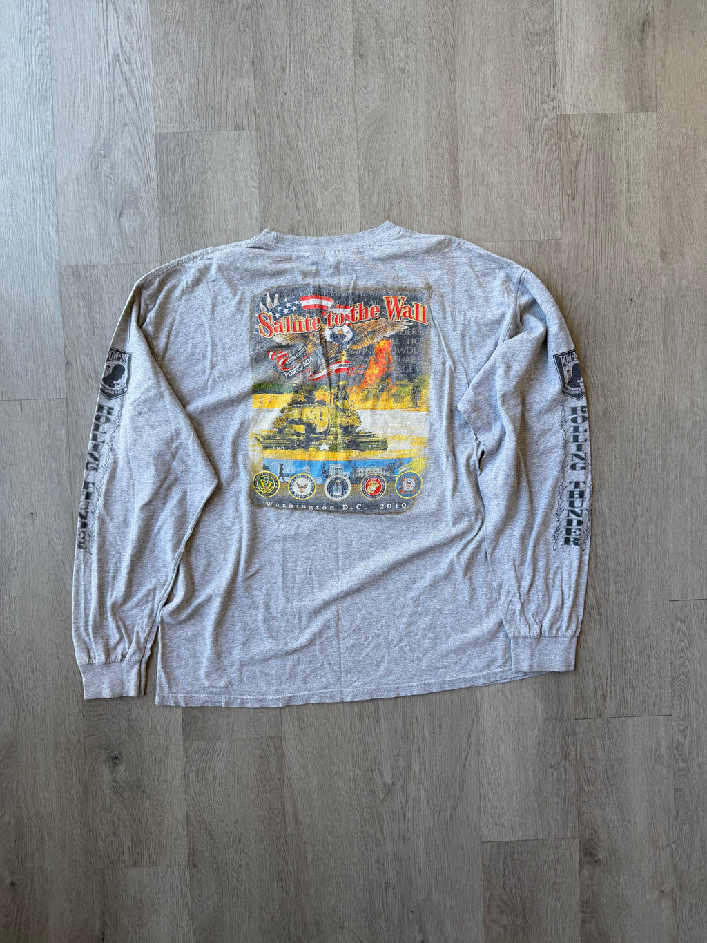Vintage Rolling Thunder Long Sleeve Tee
